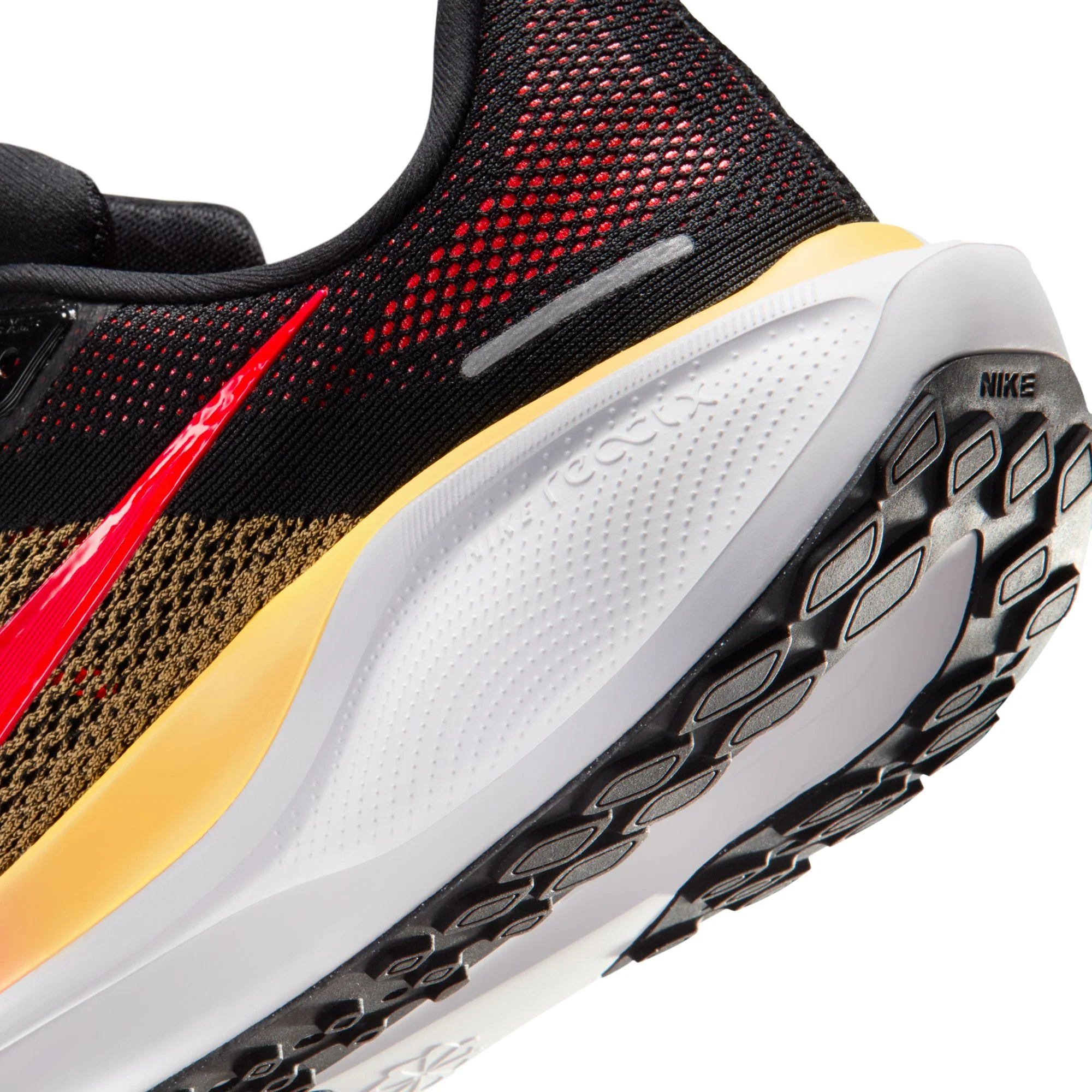 Nike Pegasus 41 | Black / Bright Crimson / Topaz Gold | Mens - Ekiden Sports