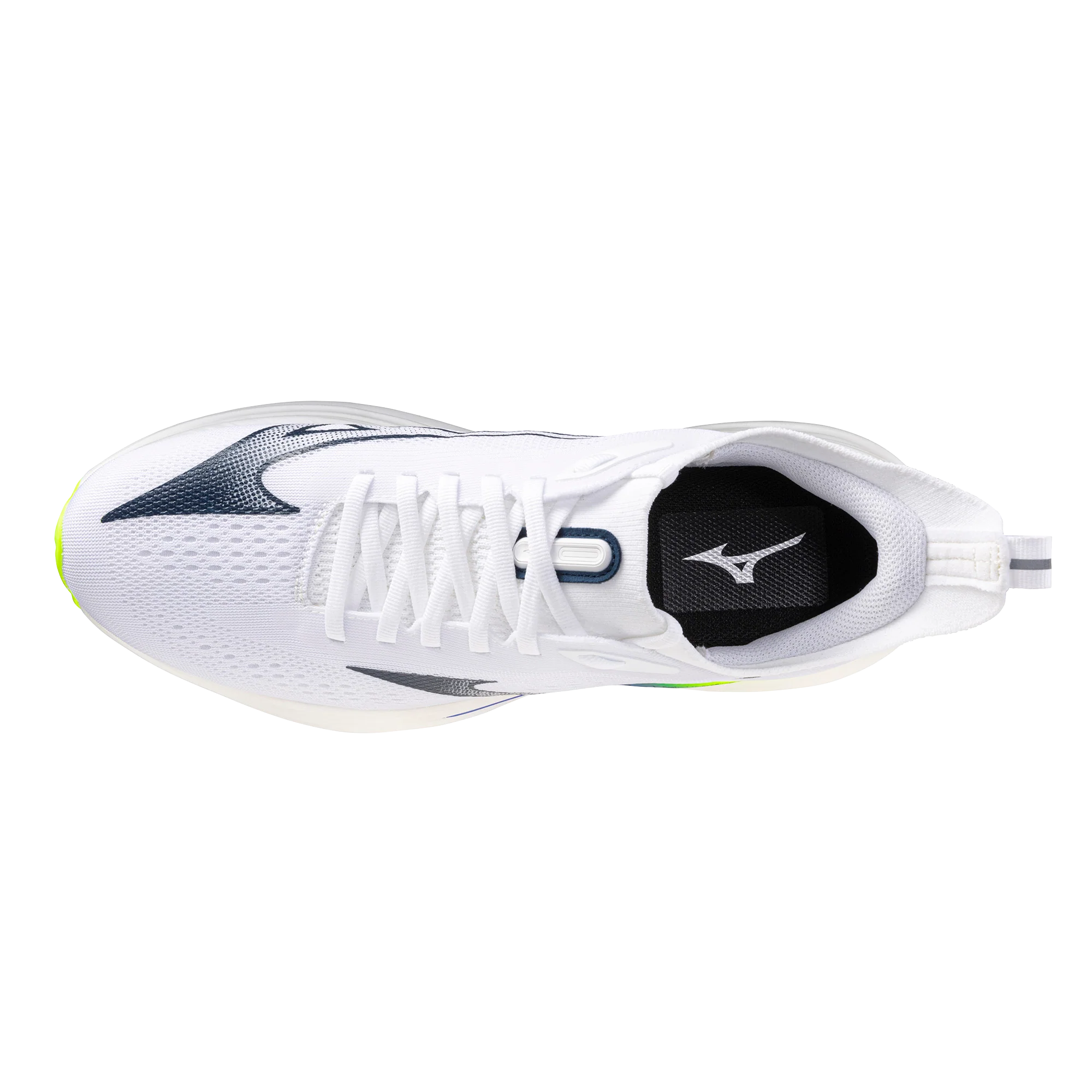 Mizuno Neo Zen 2 | White / Estate Blue / Lightning Yellow | Mens - Ekiden Sports