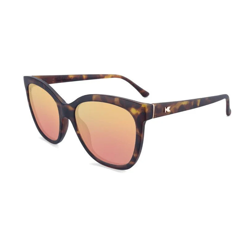 Knockaround Sunglasses | Deja Views | Matte Tortoise Shell / Rose Gold - Ekiden Sports