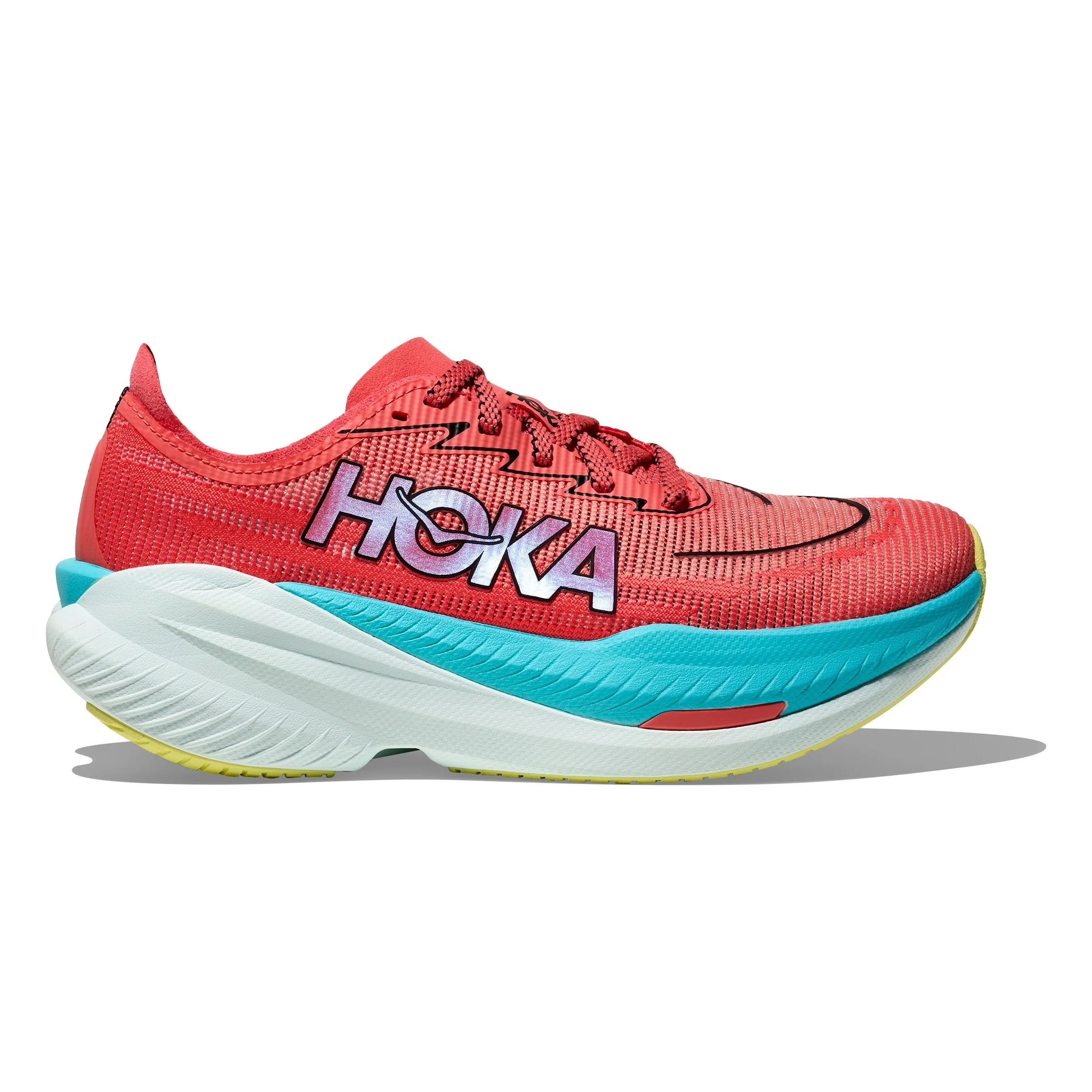Hoka Mach X 2 | Grapefruit / Electric Coral | Womens - Ekiden Sports