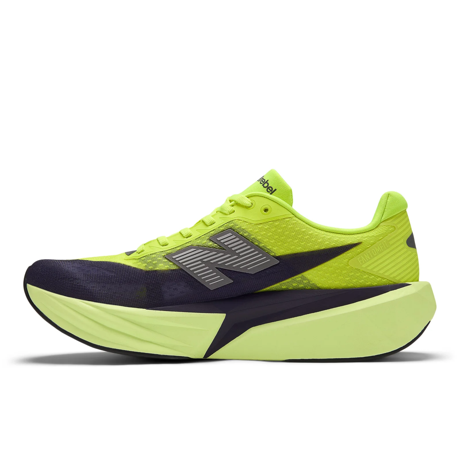 New Balance FuelCell Rebel v5 | Alkaline Green / Boysenberry / Dark Silver Metallic | Mens - Ekiden Sports