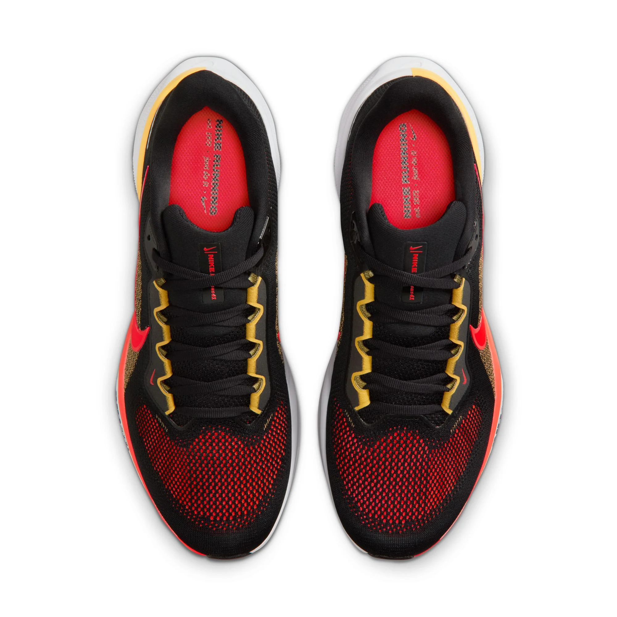 Nike Pegasus 41 | Black / Bright Crimson / Topaz Gold | Mens - Ekiden Sports