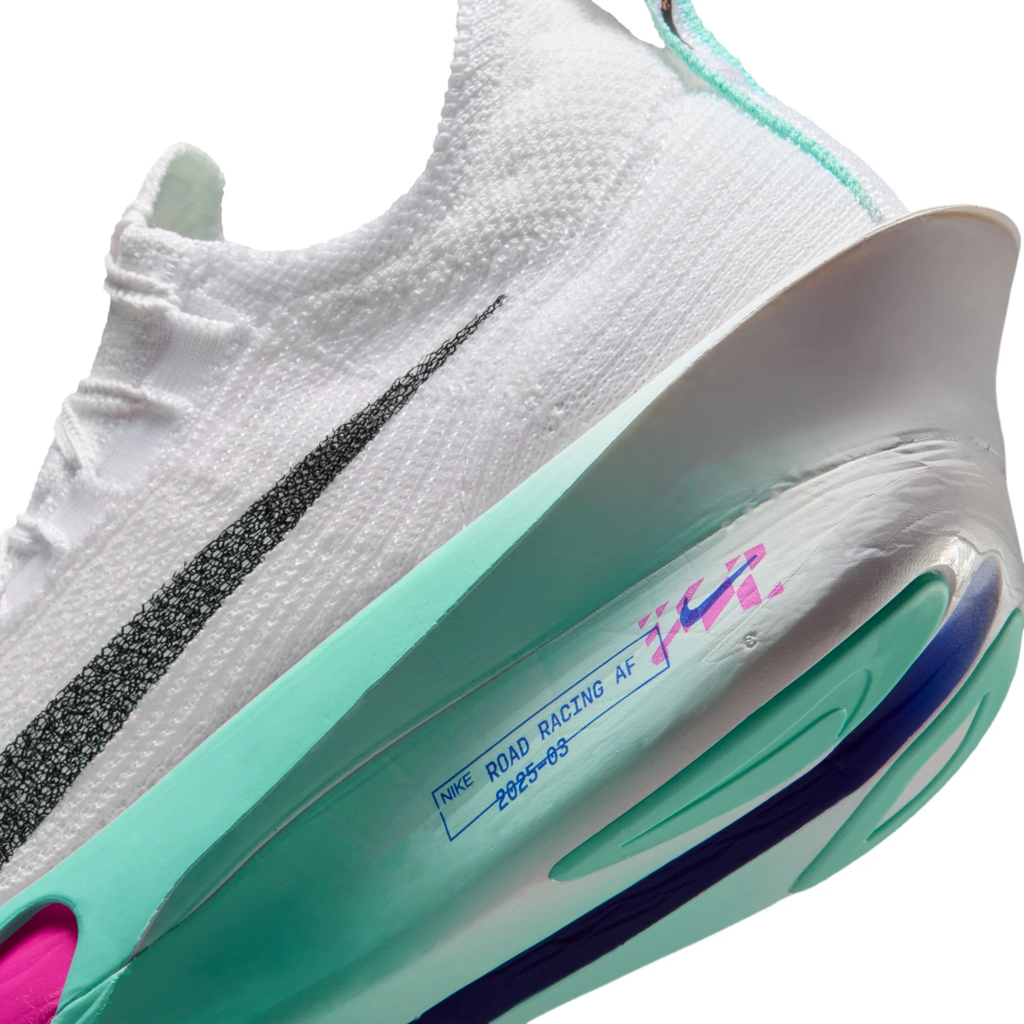 Nike Alphafly 3 | White / Black / Hyper Turquoise / Concord | Womens - Ekiden Sports