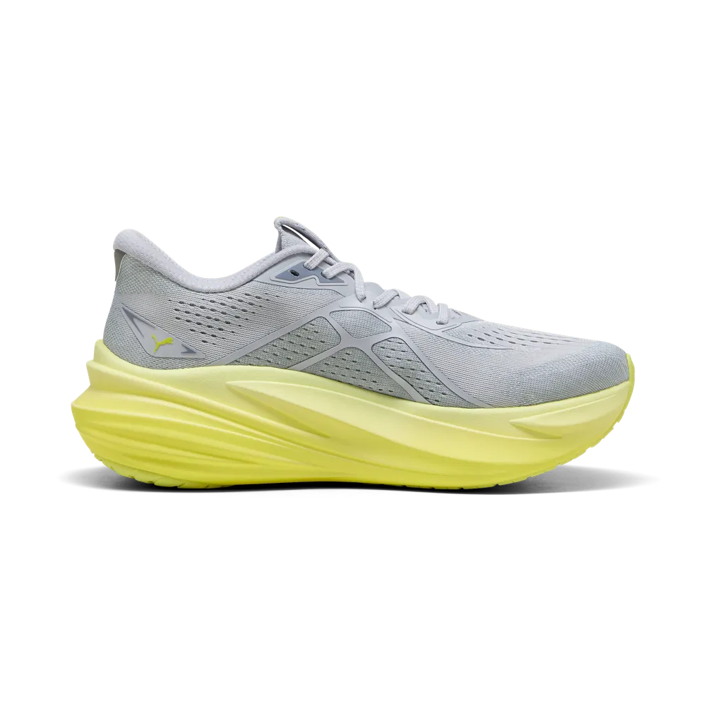 Puma MagMax NITRO 2 | Vibrant Silver / Lux Lime | Mens - Ekiden Sports