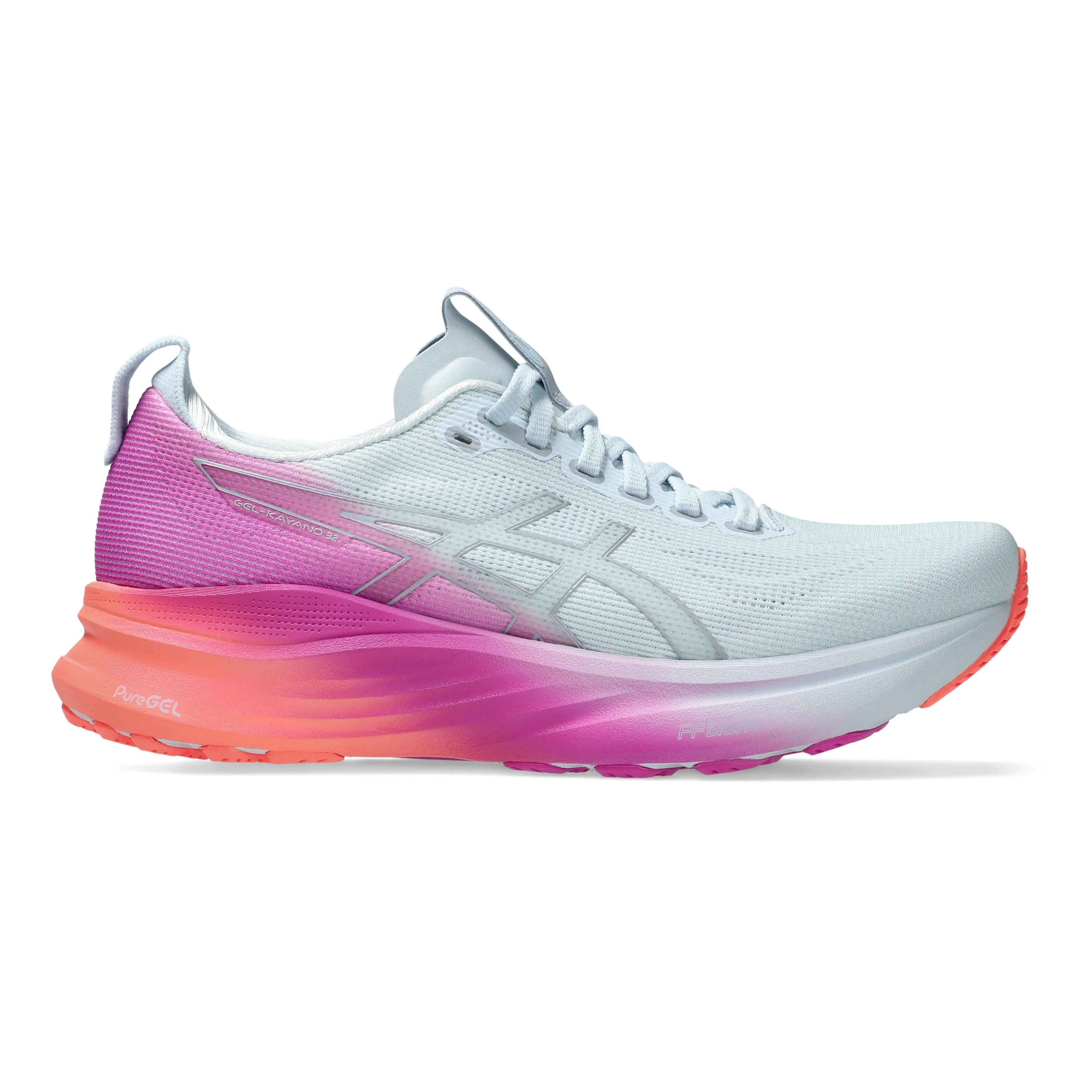 Asics Gel-Kayano 32 | Sky / Digital Sakura | Womens - Ekiden Sports