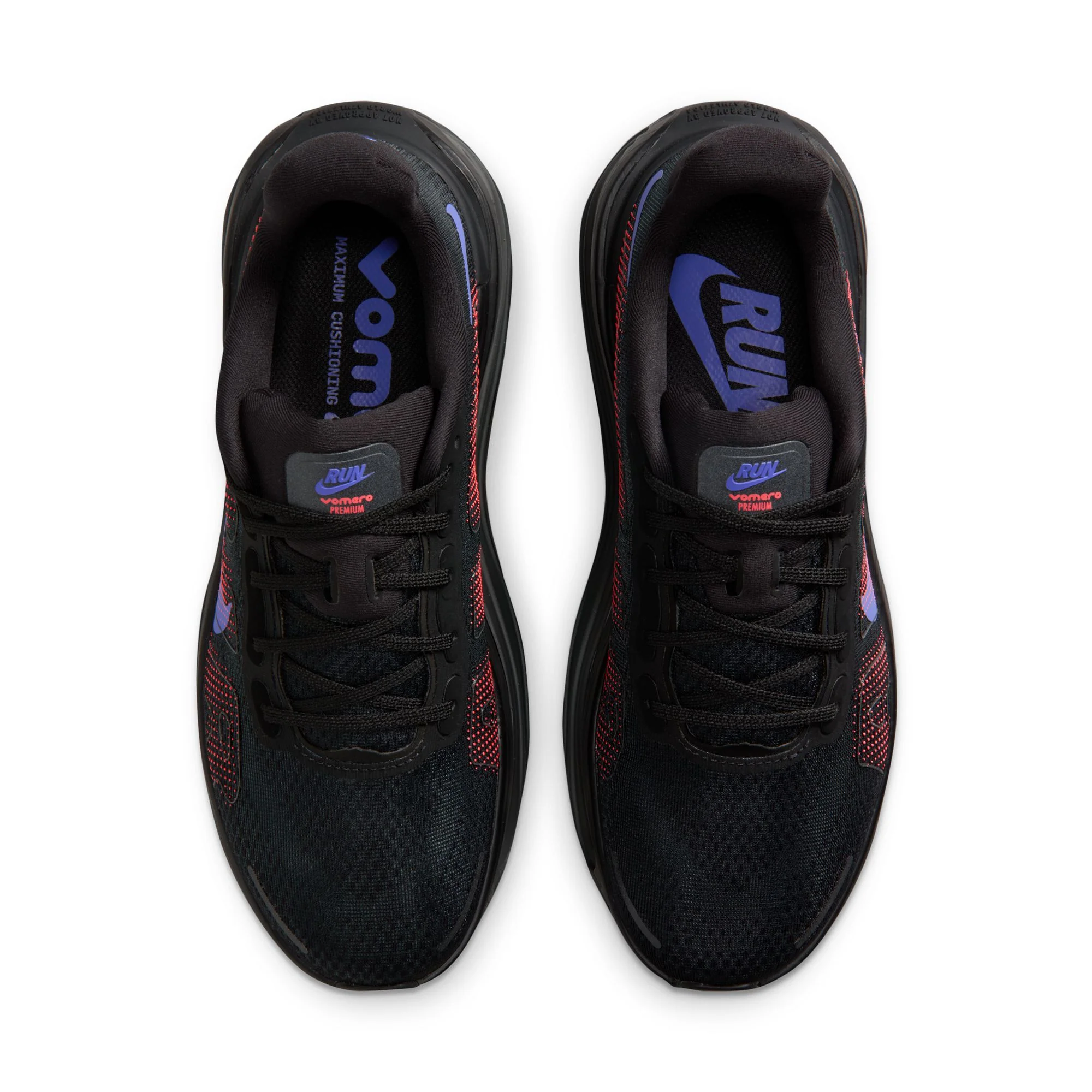 Nike Vomero Premium | Black Sapphire / Hot Lava / Anthracite | Womens - Ekiden Sports