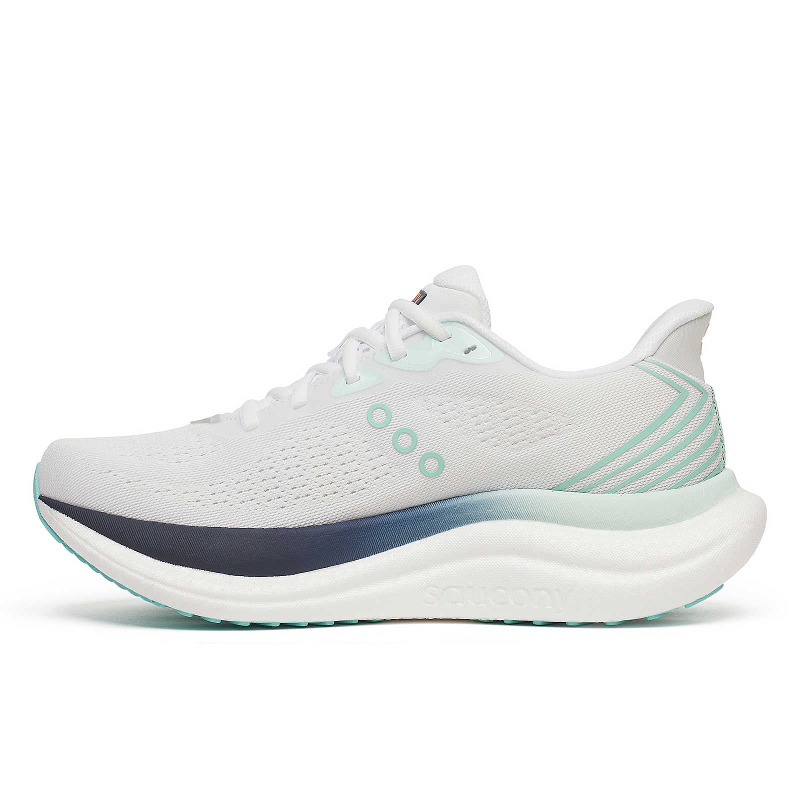 Saucony Triumph 23 | White / Navy | Womens - Ekiden Sports