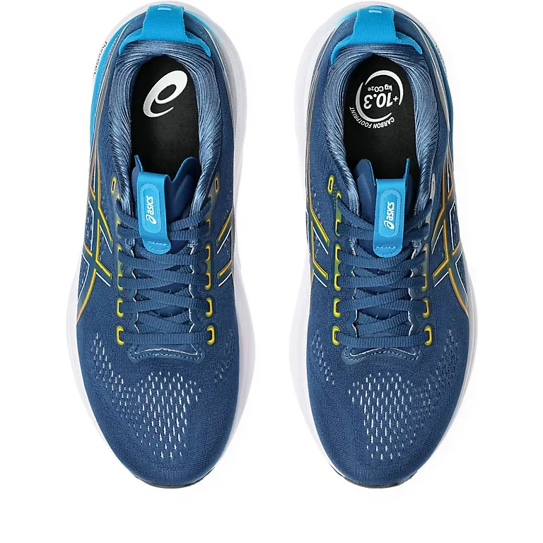 Asics Gel-Kayano 32 Wide | Twilight Blue / Anzu | Mens - Ekiden Sports