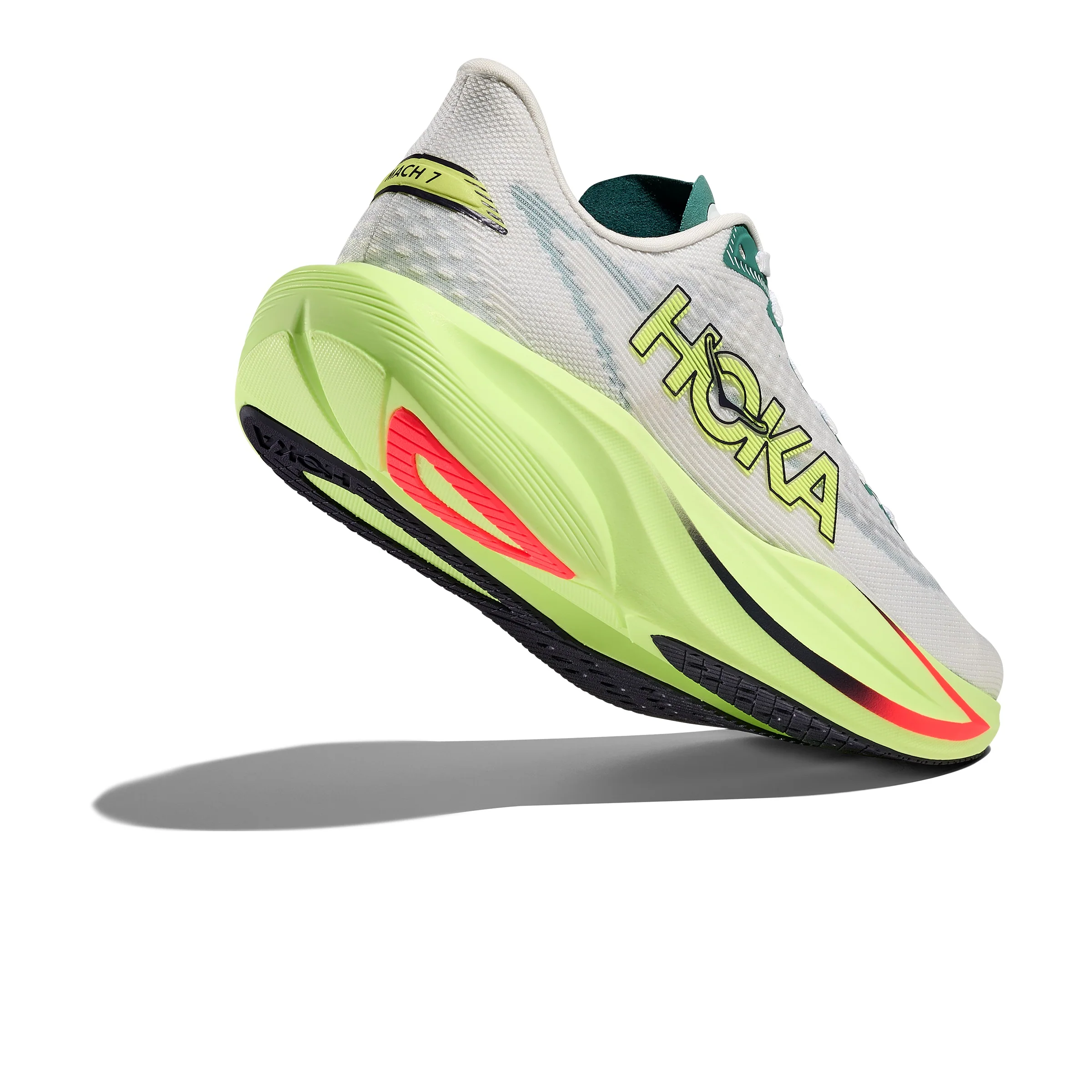 Hoka Mach 7 | Frost / Neon Yuzu | Mens - Ekiden Sports