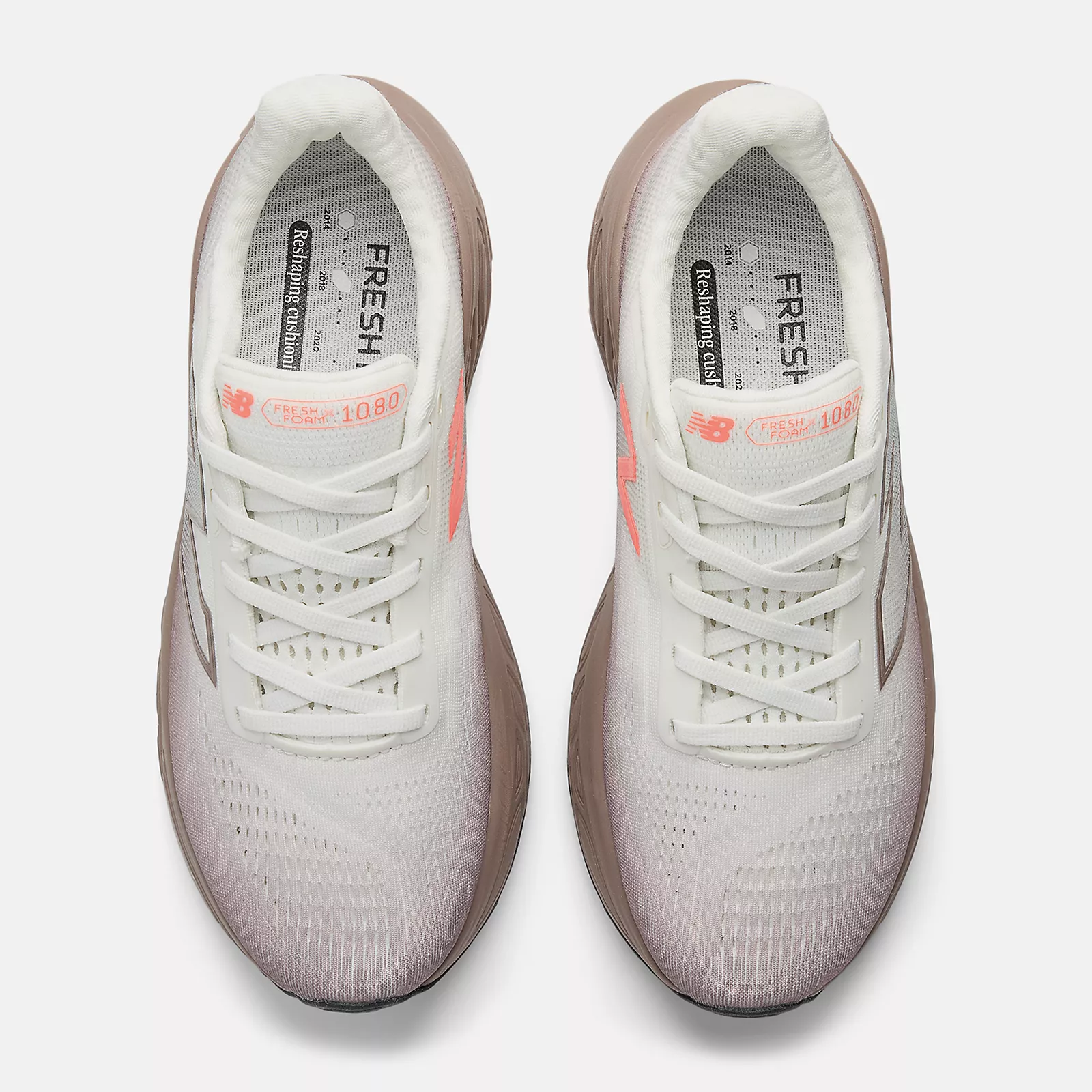 New Balance Fresh Foam X 1080 v14 | Earth Shadow / Urgent Red | Womens - Ekiden Sports