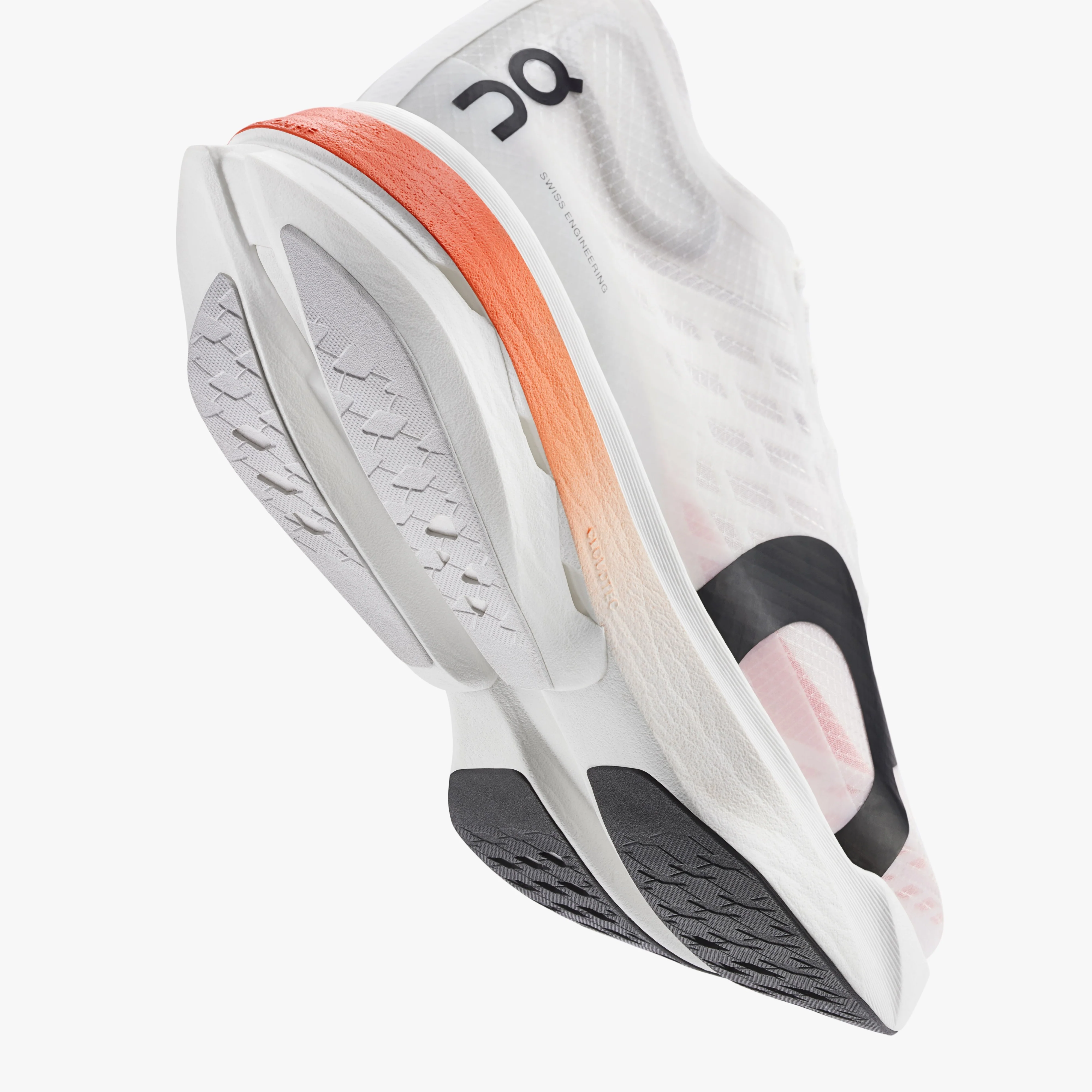 On Cloudboom Strike | White / Black | Mens - Ekiden Sports
