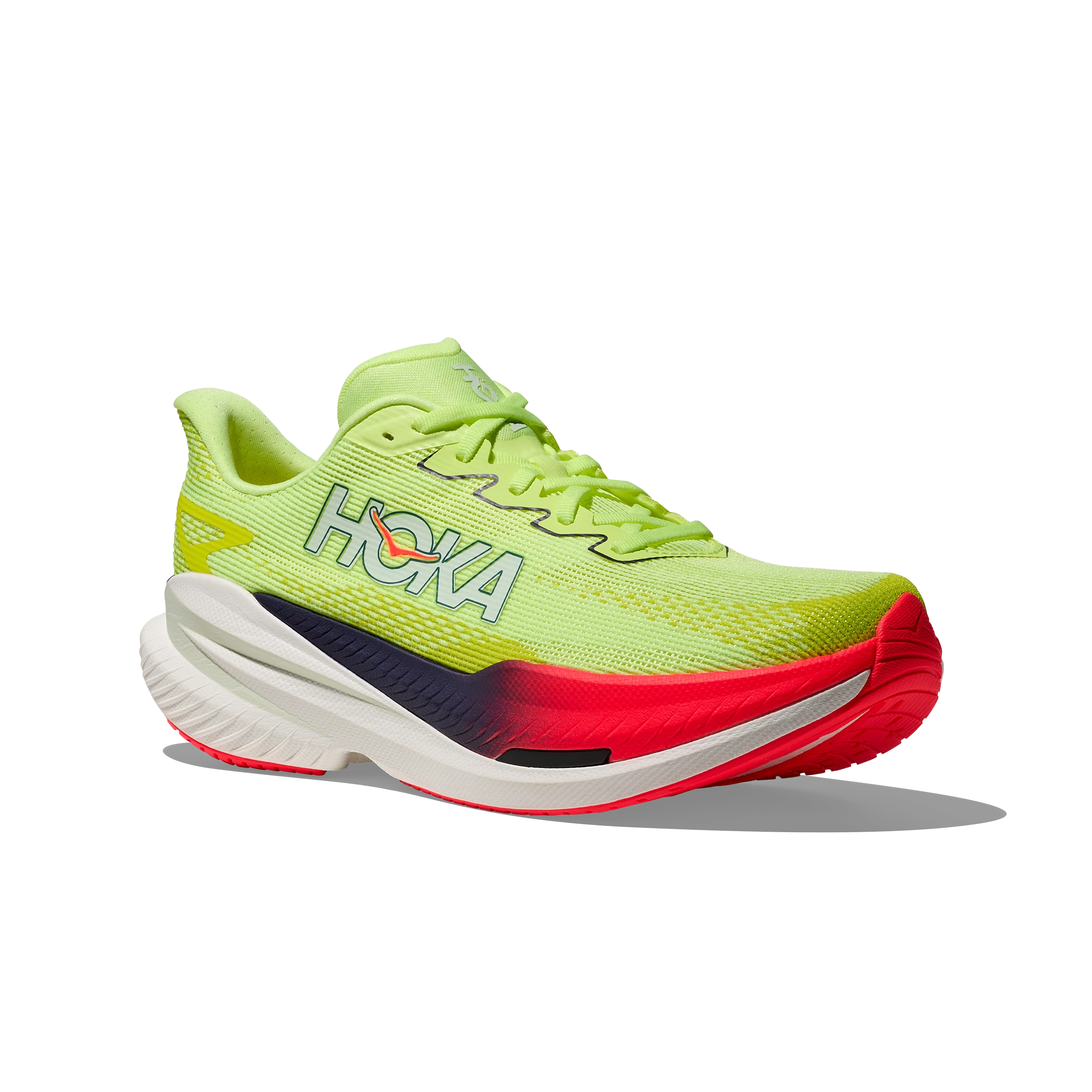 Hoka Mach X 3 | Neon Yuzu / Squid Ink | Mens - Ekiden Sports