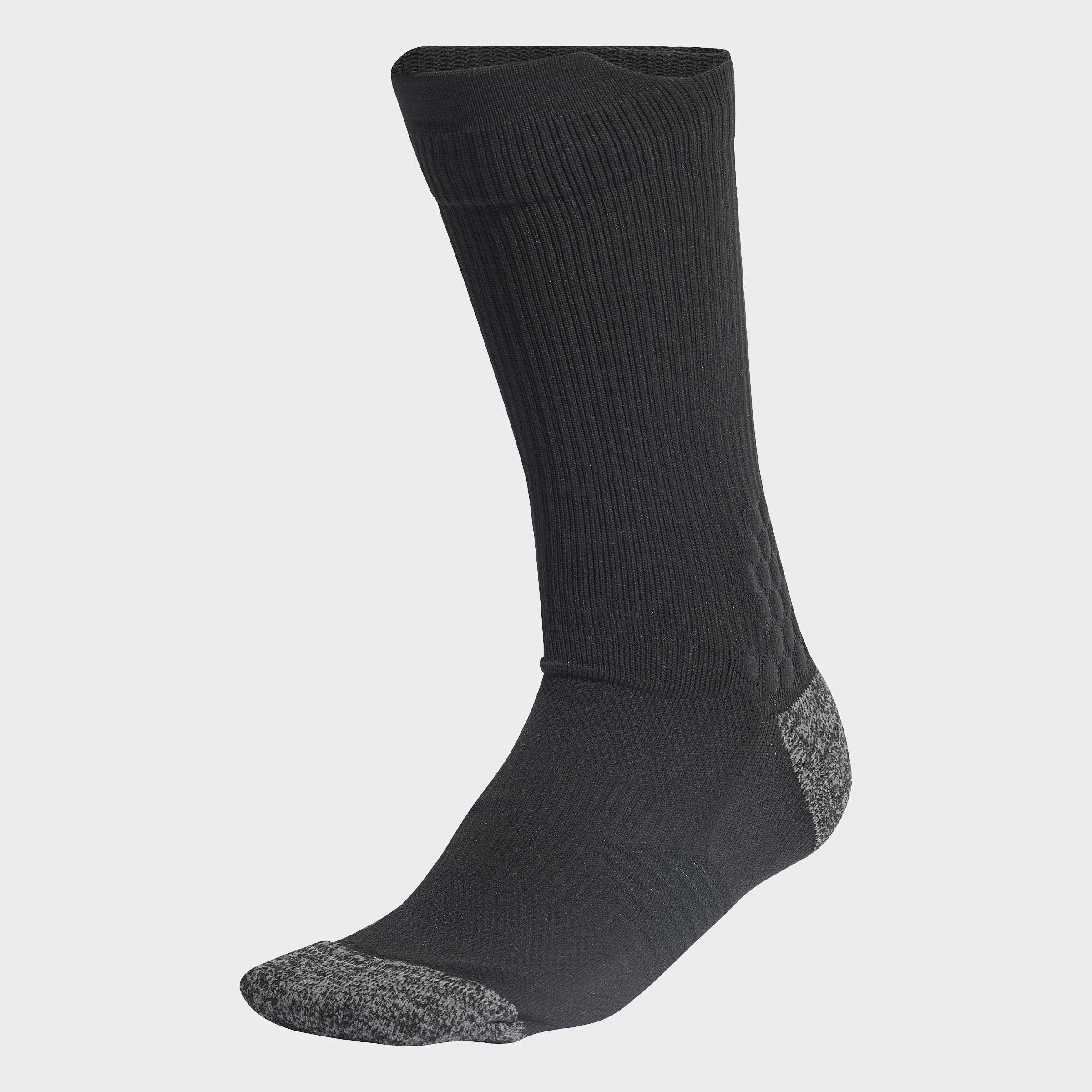 adidas Hermanos Koumori Socks | Black / Reflective Silver - Ekiden Sports