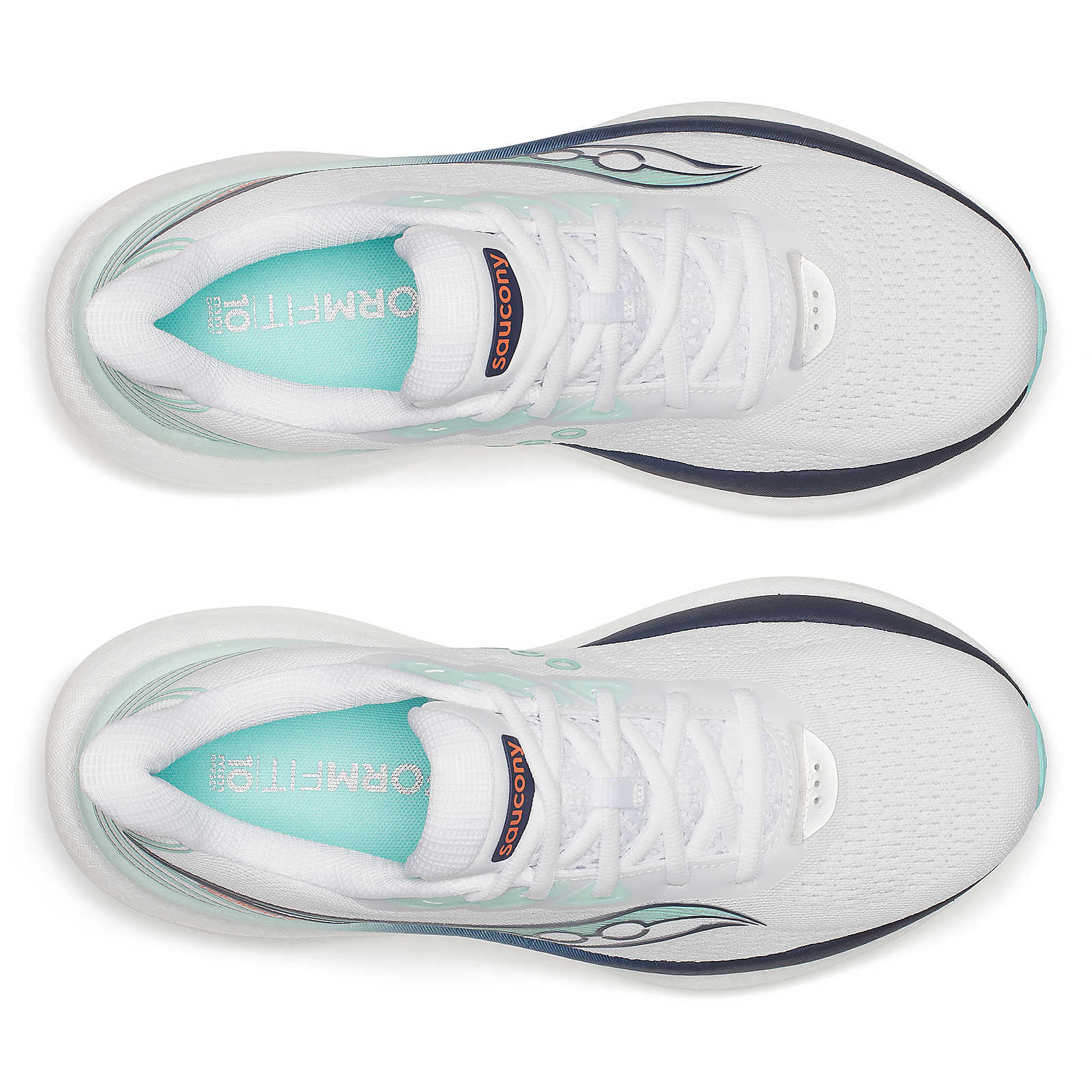 Saucony Triumph 23 | White / Navy | Womens - Ekiden Sports