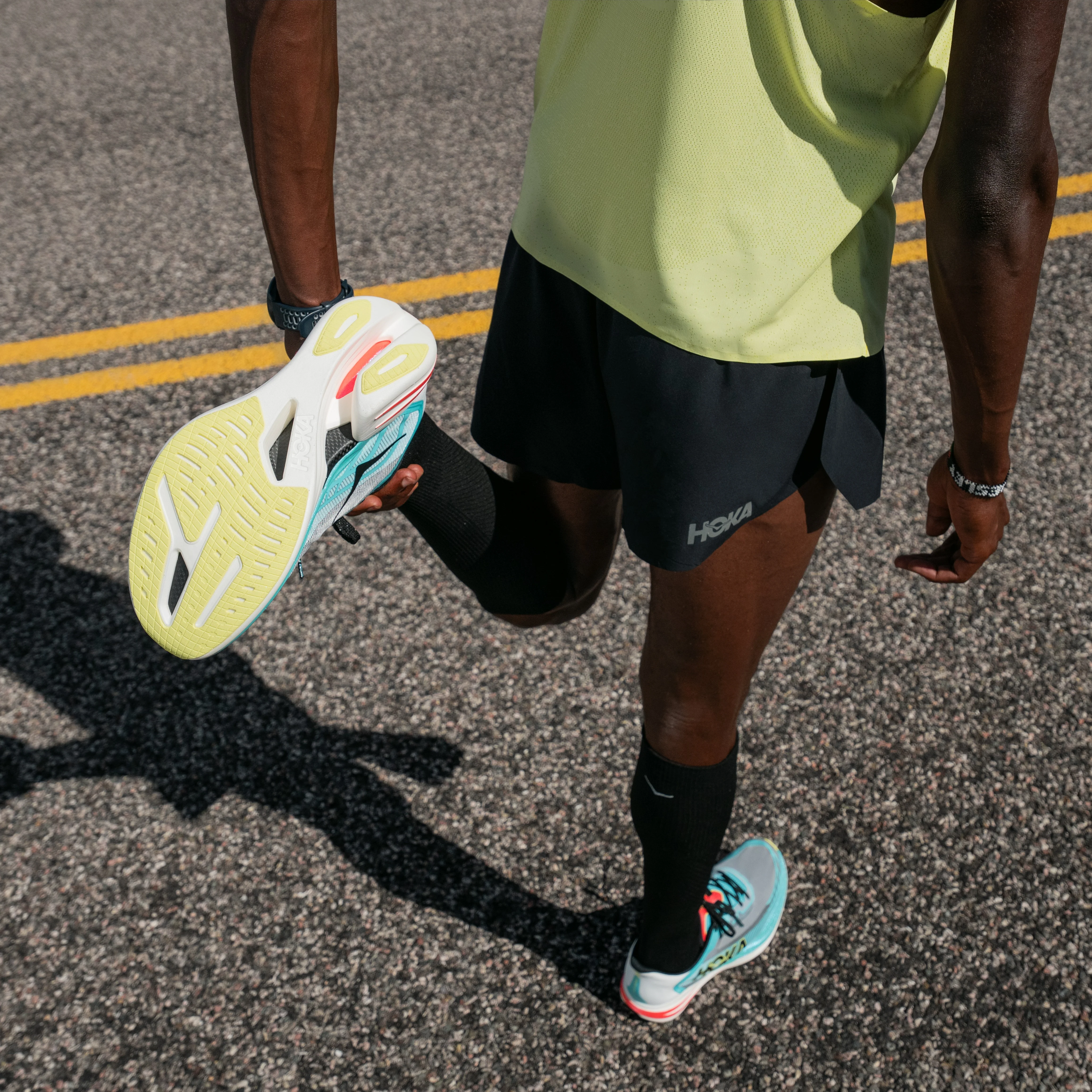 Hoka Cielo X1 2.0 | Frost / Black | Unisex - Ekiden Sports