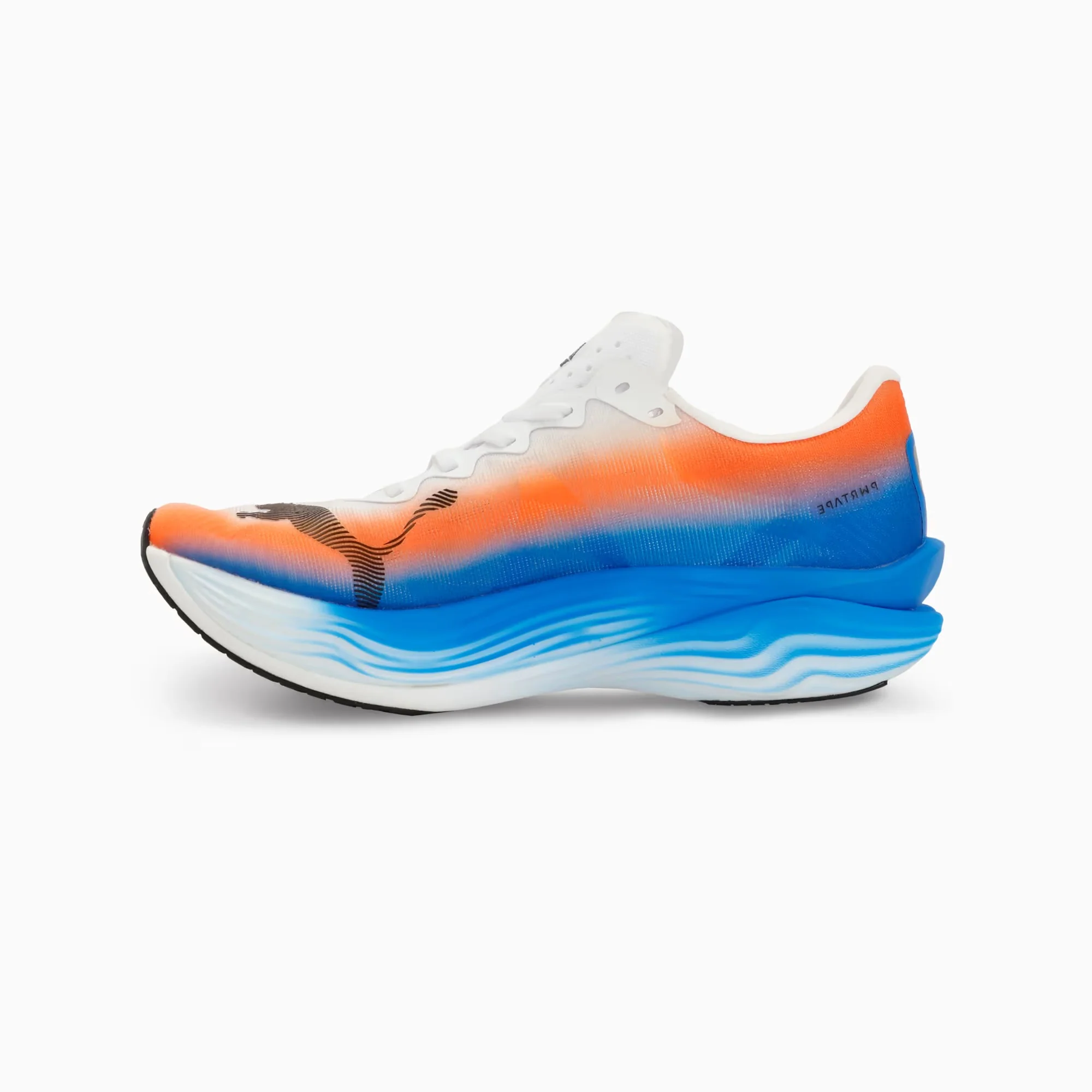 Puma Deviate NITRO Elite 3 Ekiden | White / Heat Fire / Black | Womens - Ekiden Sports