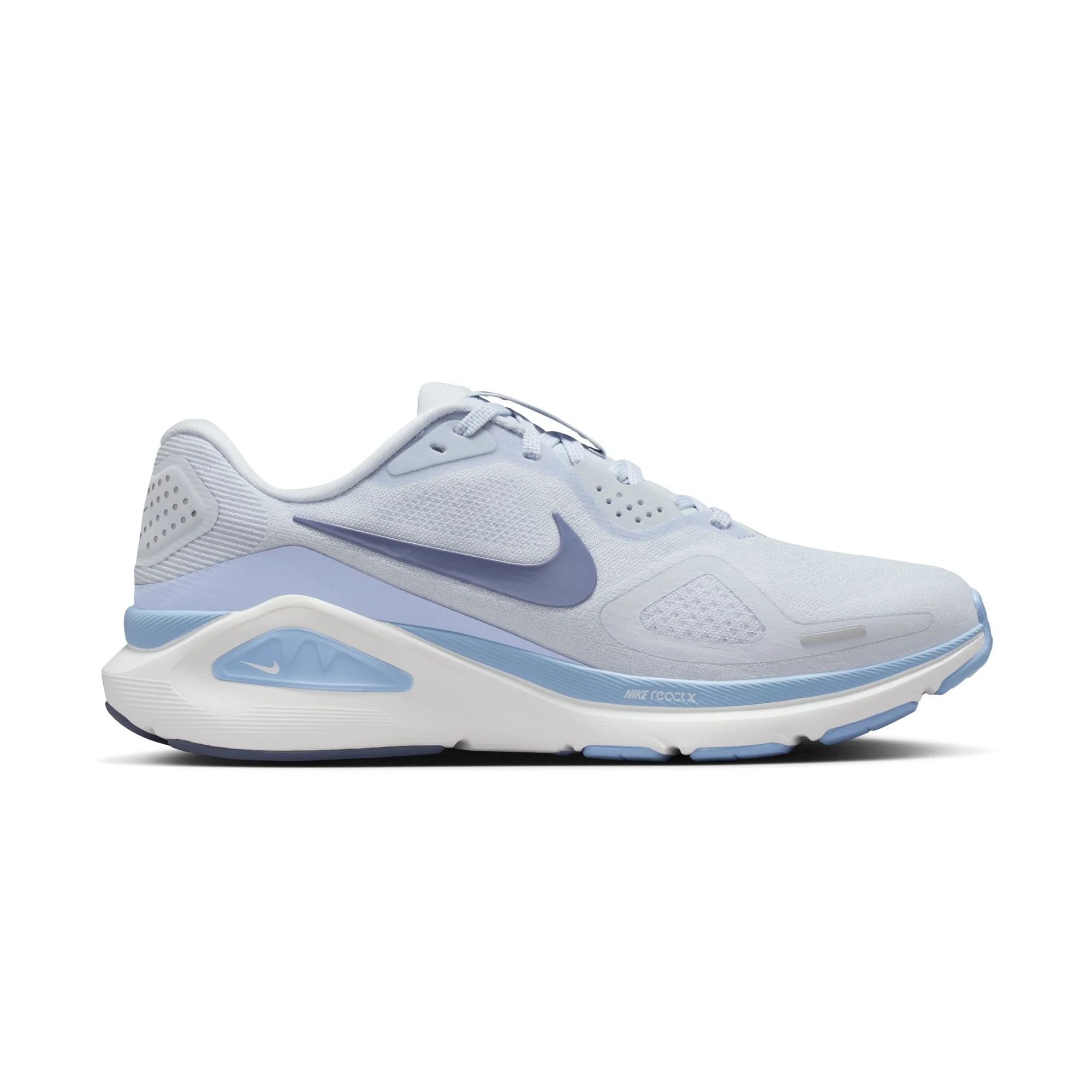 Nike Structure 26 Wide | Football Grey / World Indigo / Aluminium | Womens - Ekiden Sports
