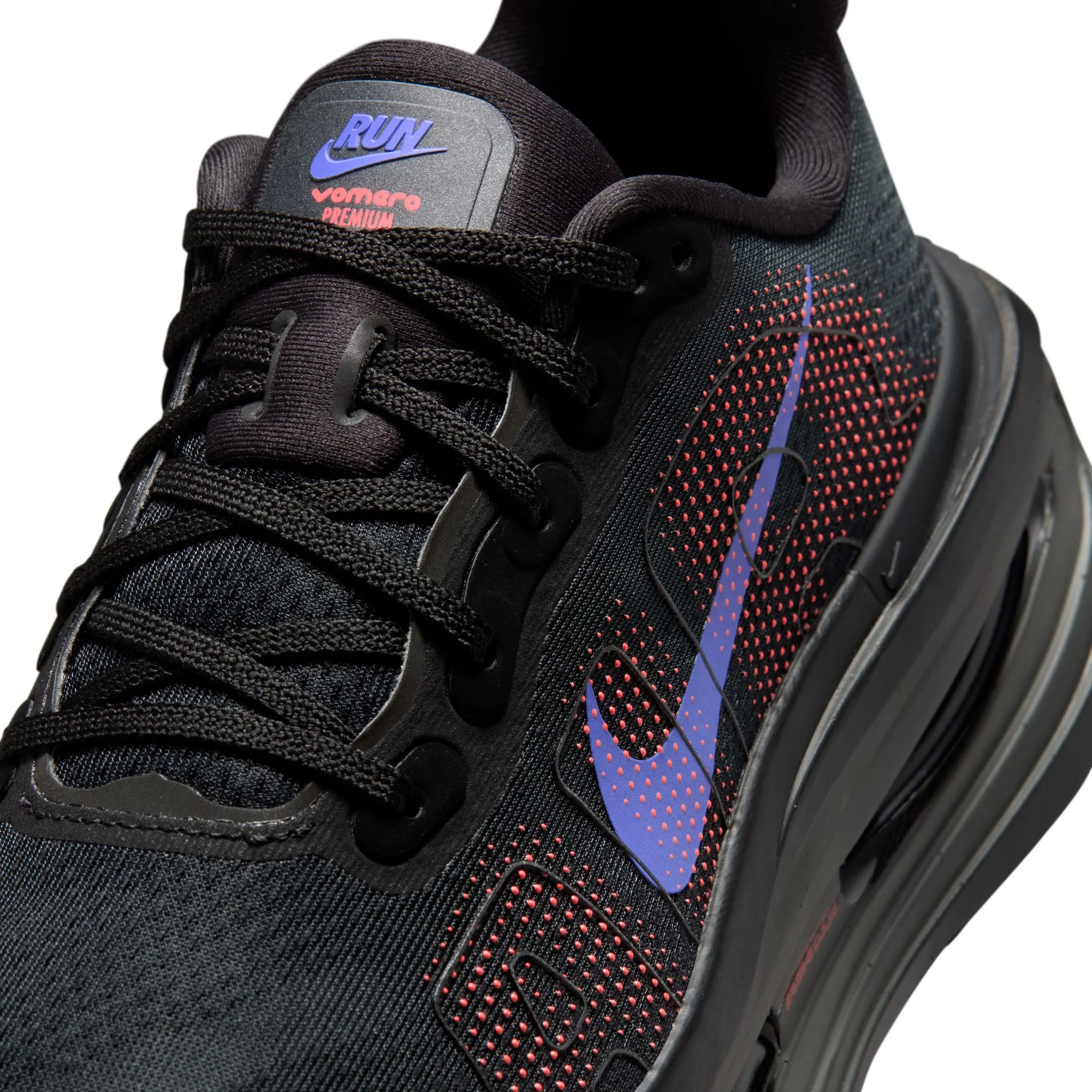 Nike Vomero Premium | Black Sapphire / Hot Lava / Anthracite | Womens - Ekiden Sports
