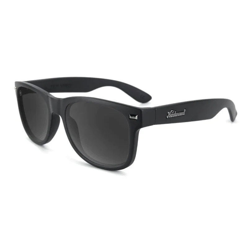Knockaround Sunglasses | Fort Knocks | Black on Black - Ekiden Sports