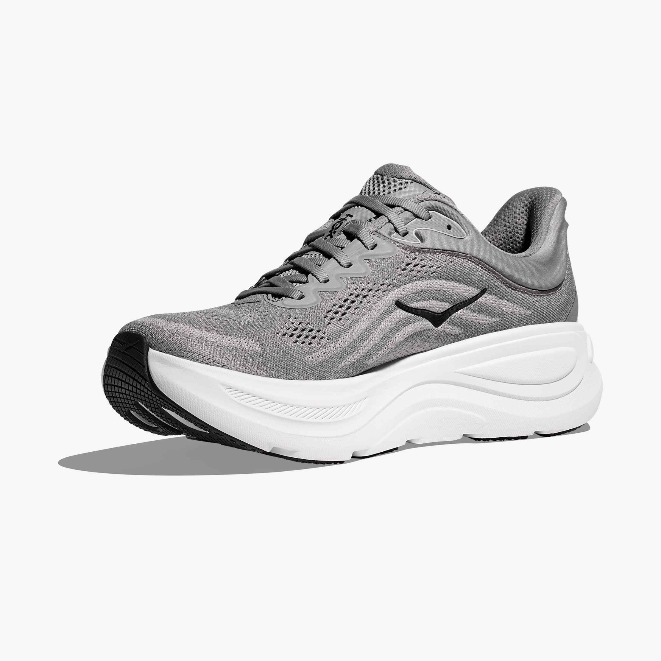 Hoka Bondi 9 | Galactic Grey / Stellar Grey | Mens - Ekiden Sports