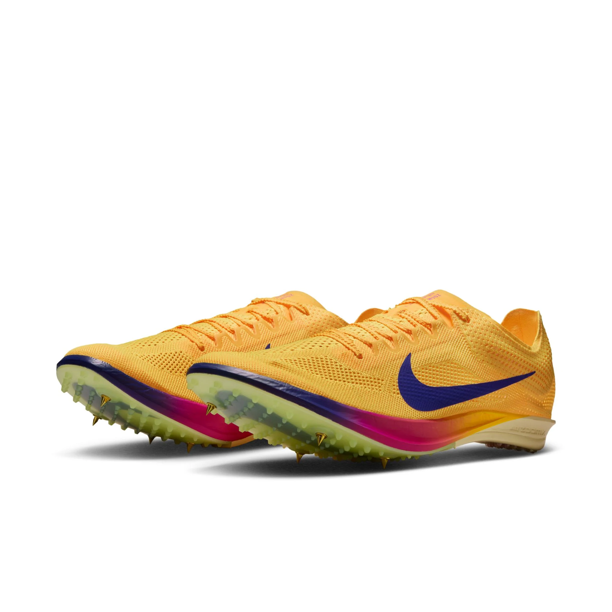 Nike Dragonfly 2 Long Distance Spikes | Citron Pulse / Indigo Burst / Vivid Purple | Unisex - Ekiden Sports
