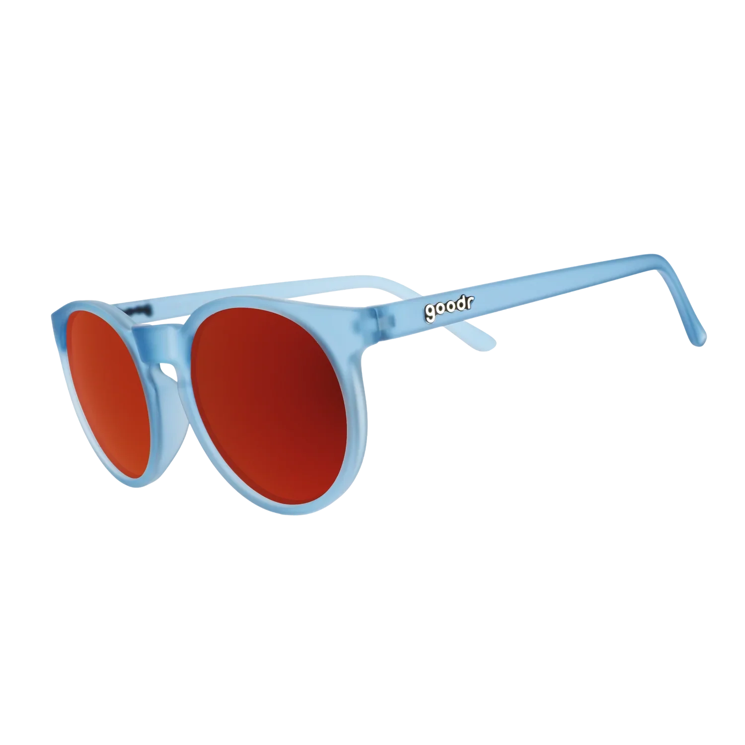 goodr Sunglasses | Circle Gs | VHS Soul in a 4K World - Ekiden Sports