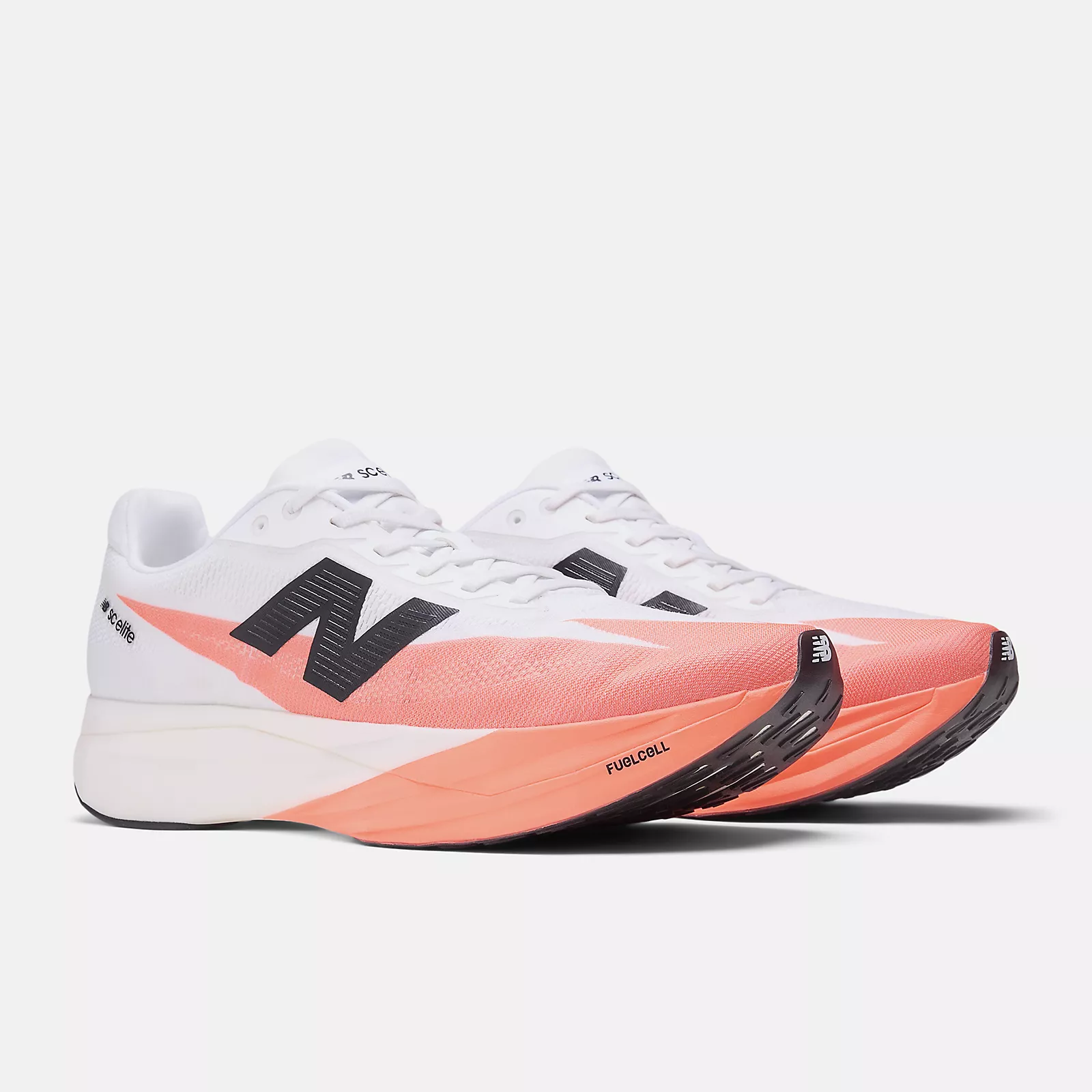 New Balance FuelCell SuperComp Elite v5 | Urgent Red / White / Black | Mens - Ekiden Sports