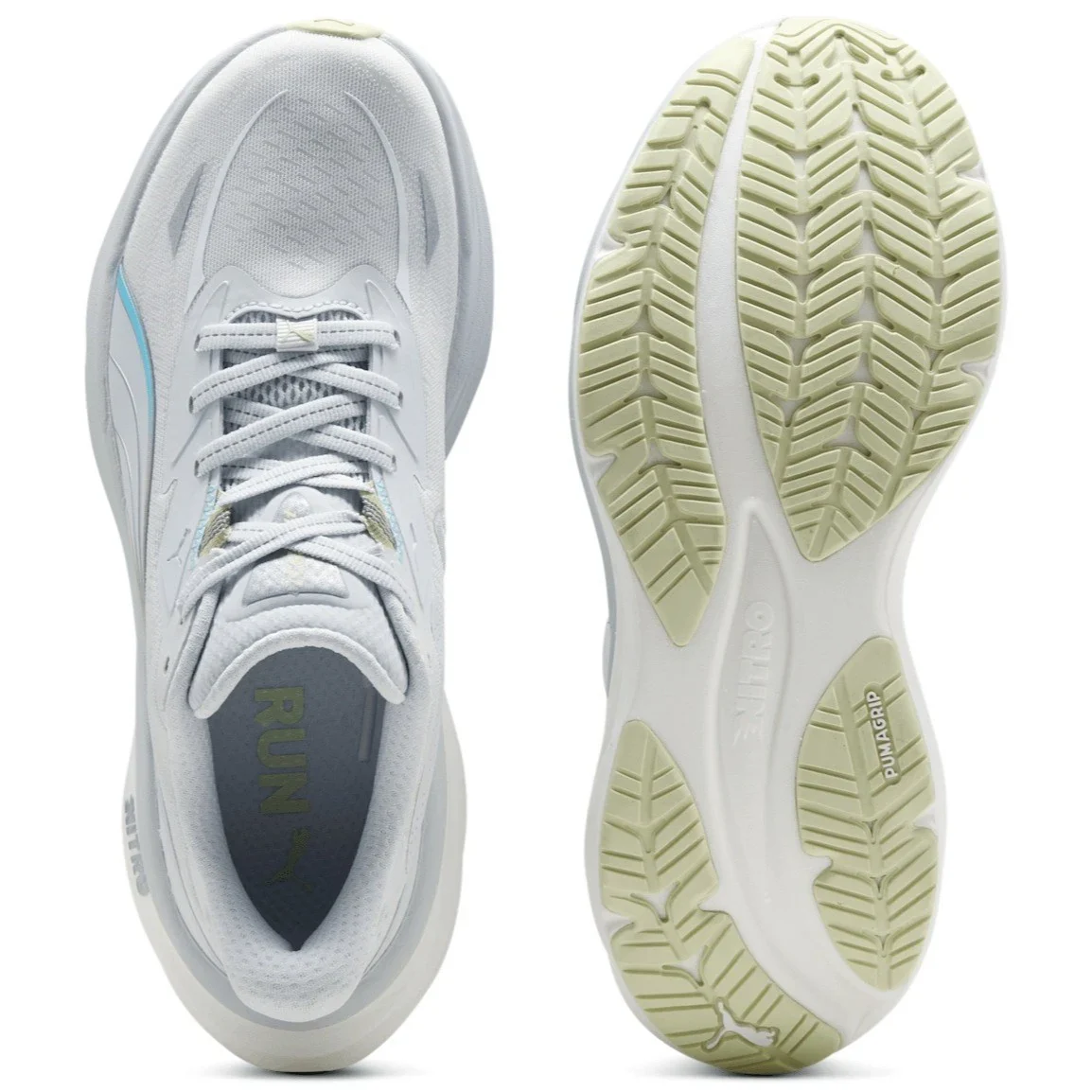 Puma Result NITRO | Silver Mist / Apple Spritz | Womens - Ekiden Sports