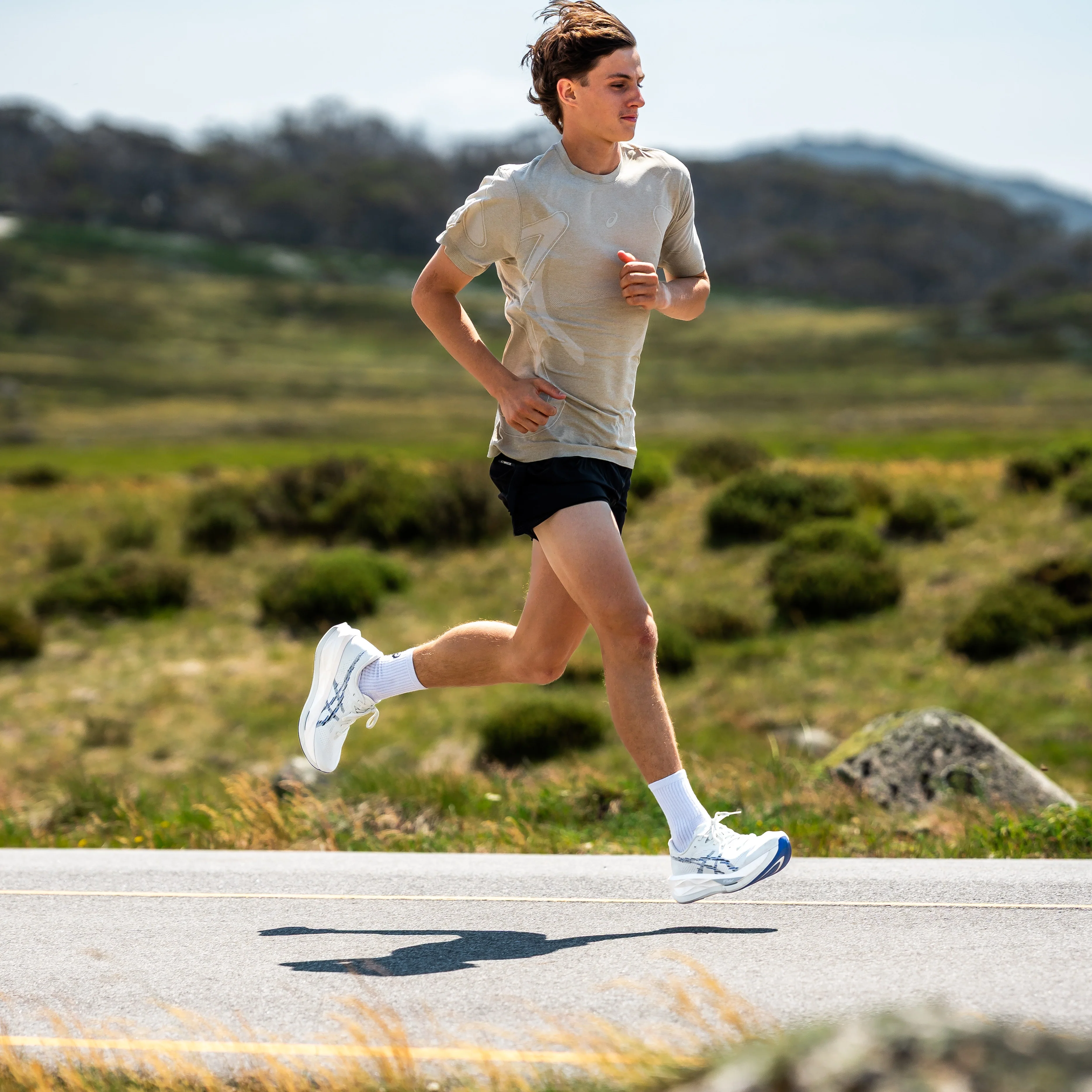 Asics Sonicblast | Arctic Blue / Grey Blue | Mens - Ekiden Sports