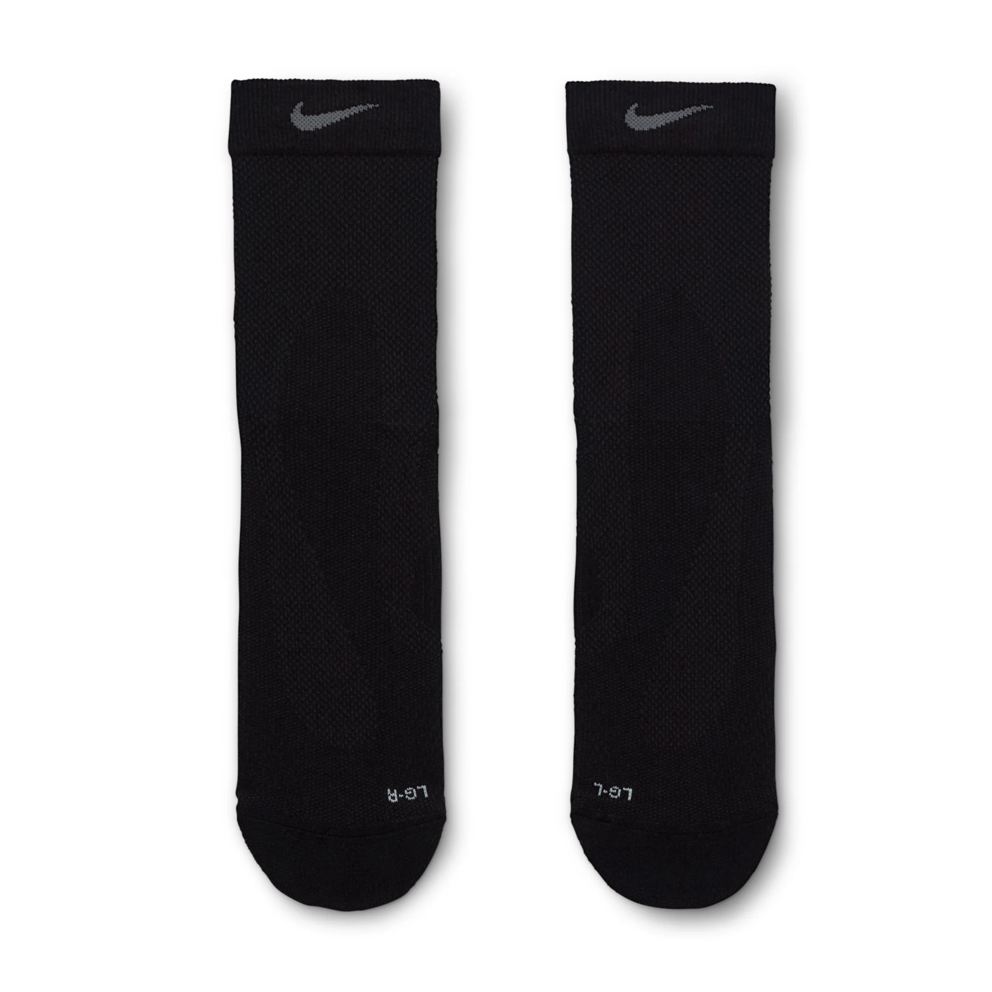 Nike Running Lightweight Sock | Micro Crew Length | Black / Pure Platinum - Ekiden Sports