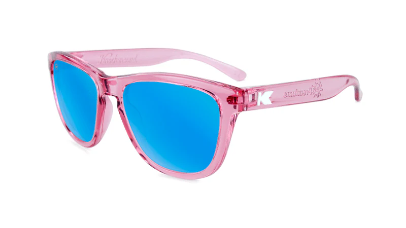 Knockaround Sunglasses | Kids Premiums | Glossy Pink / Aqua - Ekiden Sports