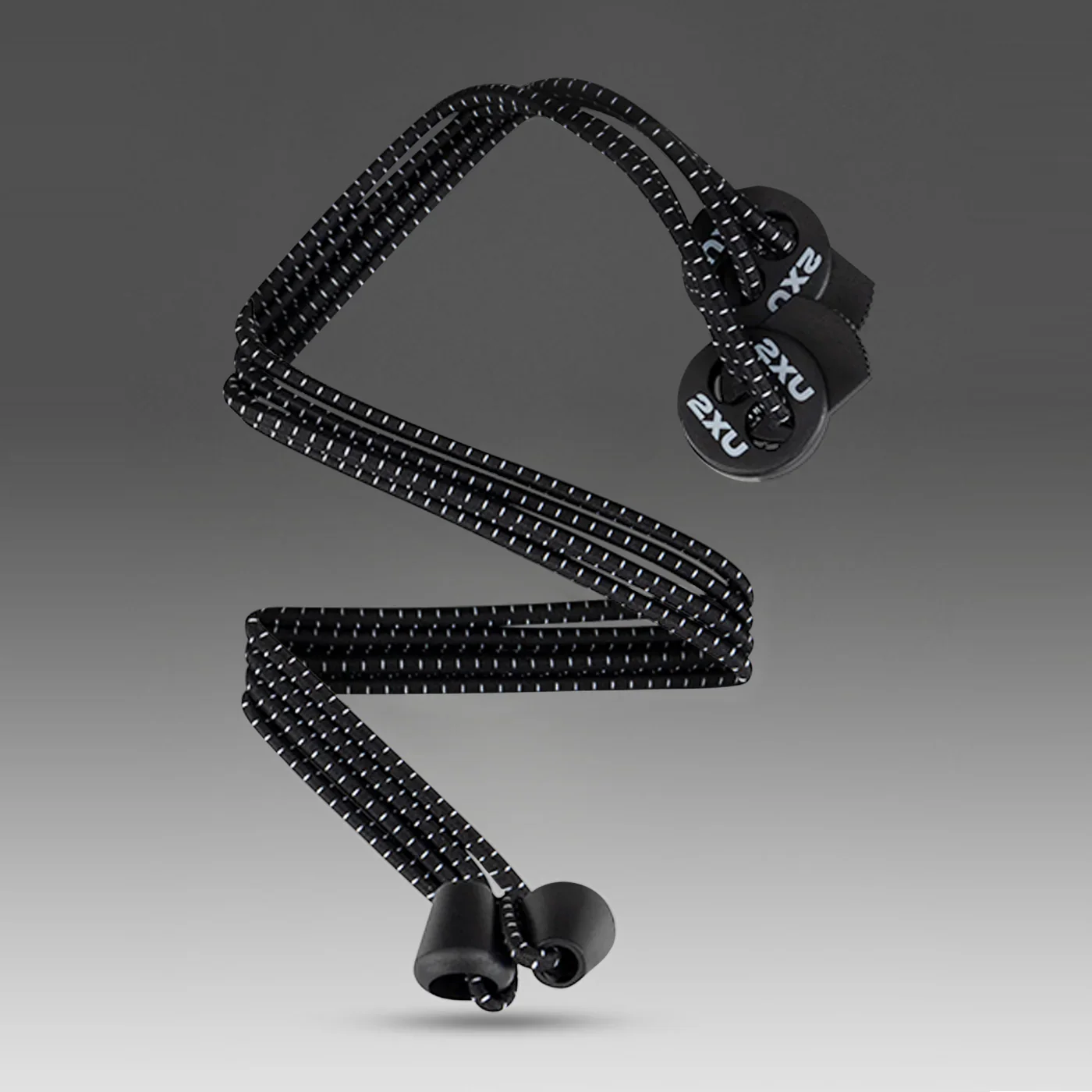2XU Performance Locked Laces | Black - Ekiden Sports