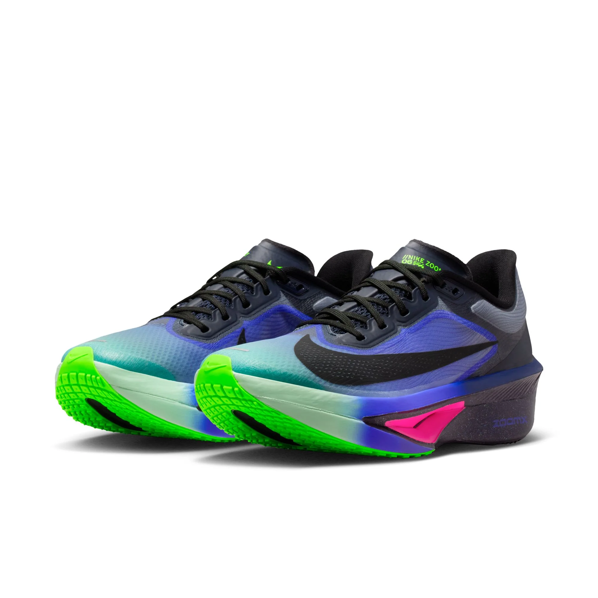 Nike Zoom Fly 6 Glam | Dark Obsidian / Black / Racer Blue | Womens - Ekiden Sports