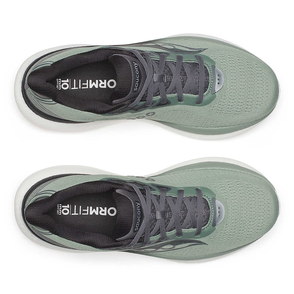 Saucony Triumph 23 Wide | Iceberg / Carbon | Mens - Ekiden Sports