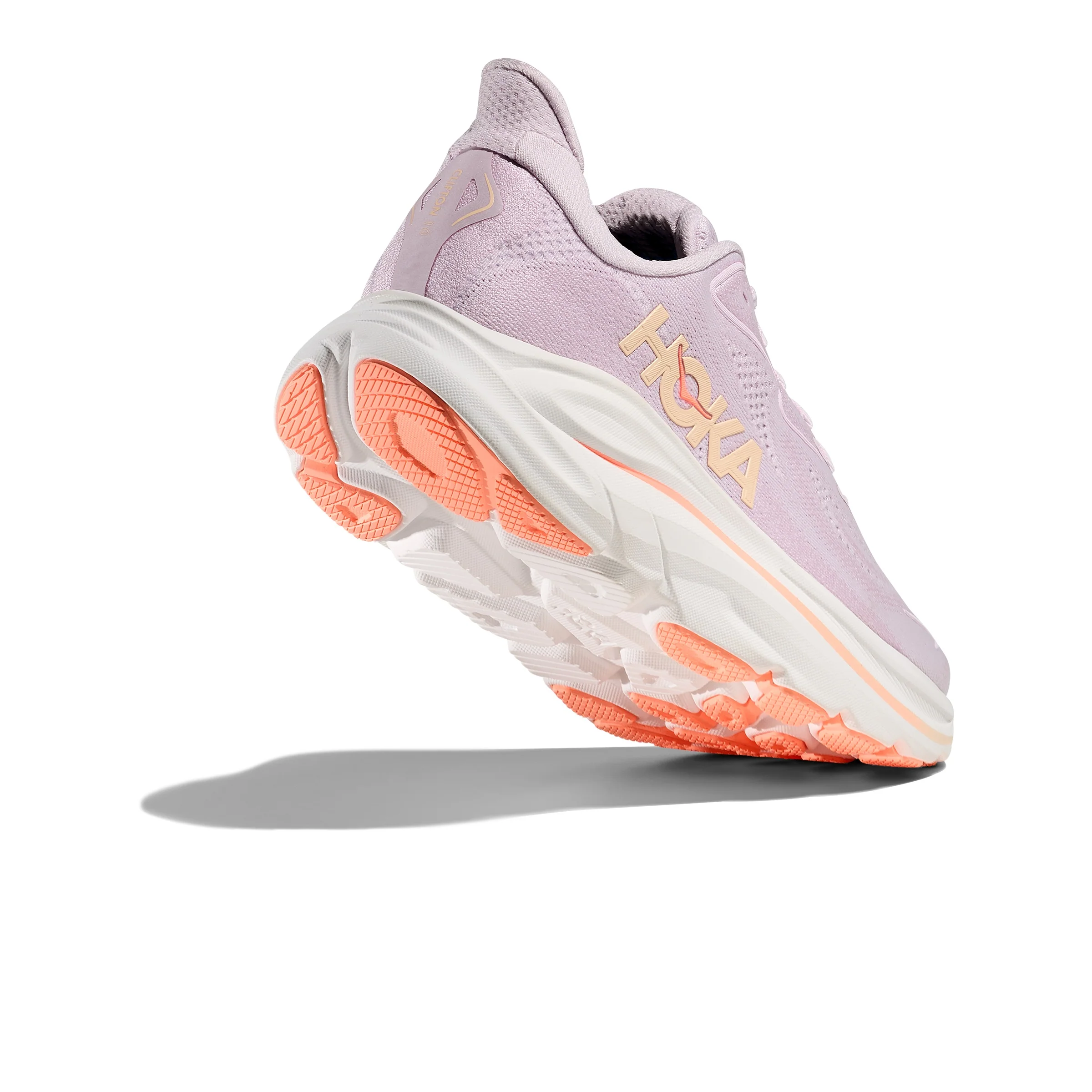 Hoka Clifton 10 | Lilac Cream / Tangerine Glow | Womens - Ekiden Sports
