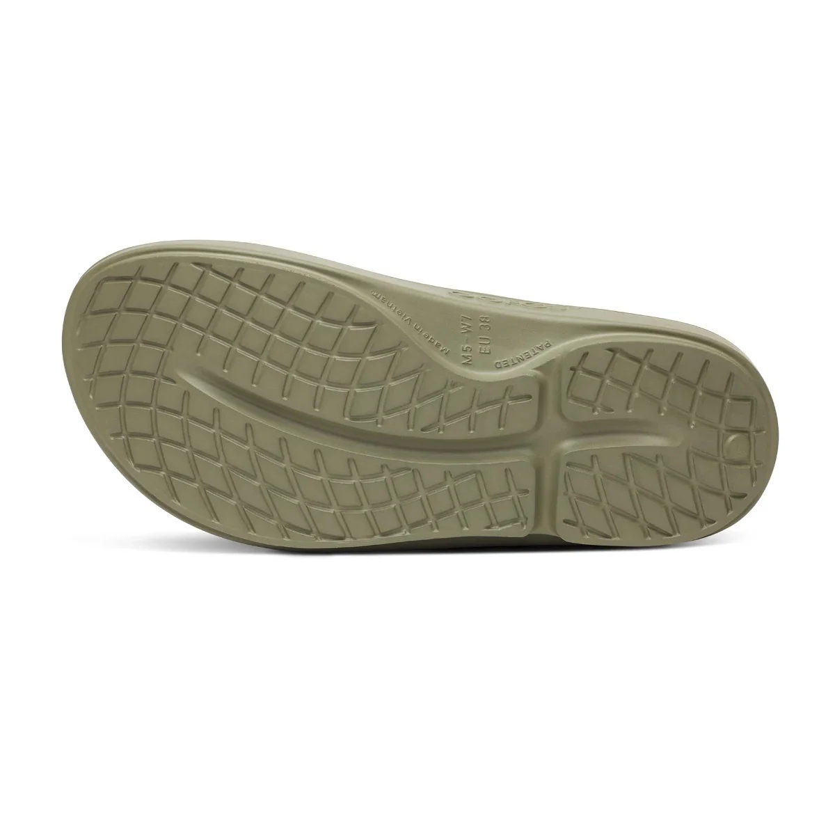 OOFOS OOahh Slide | Foliage - Ekiden Sports
