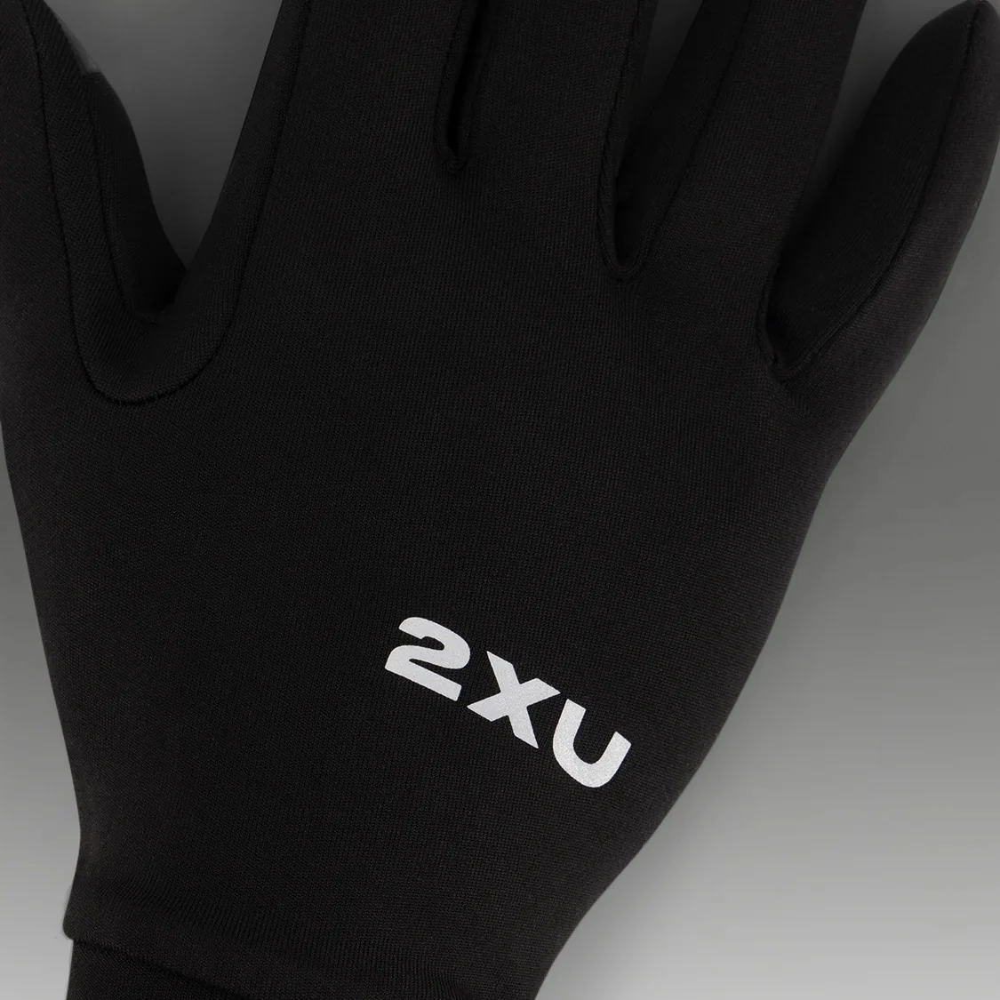 2XU Run Glove | Black - Ekiden Sports