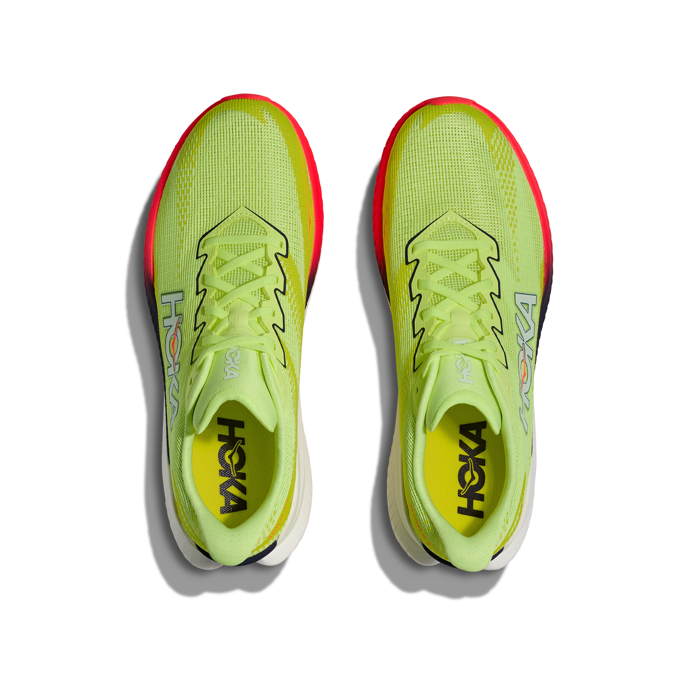 Hoka Mach X 3 | Neon Yuzu / Squid Ink | Mens - Ekiden Sports