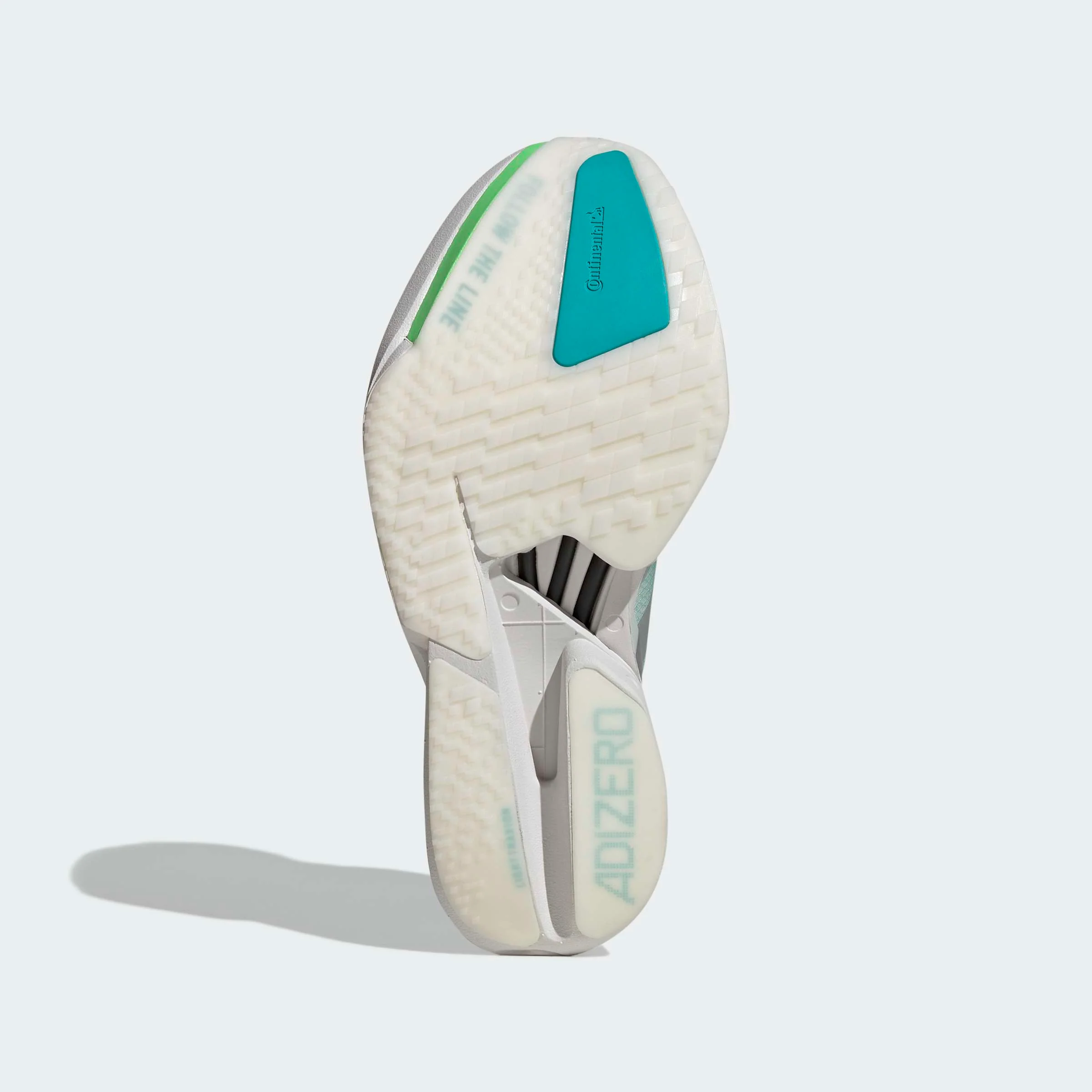 adidas Adizero Adios Pro 4 | Hi-Res Aqua / Matte Silver / Grey One | Womens - Ekiden Sports