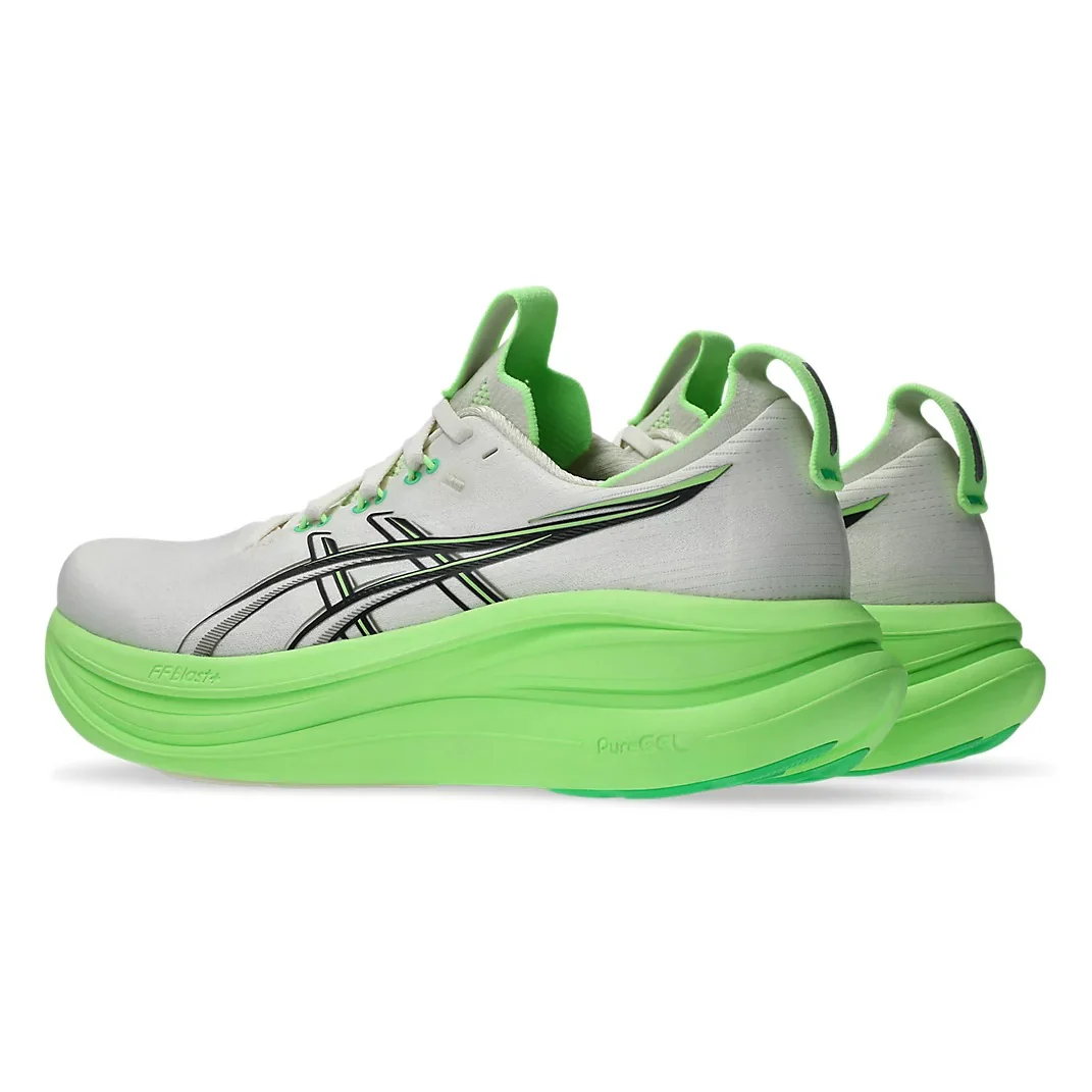 Asics Gel-Nimbus 28 | Cream / Black | Mens - Ekiden Sports