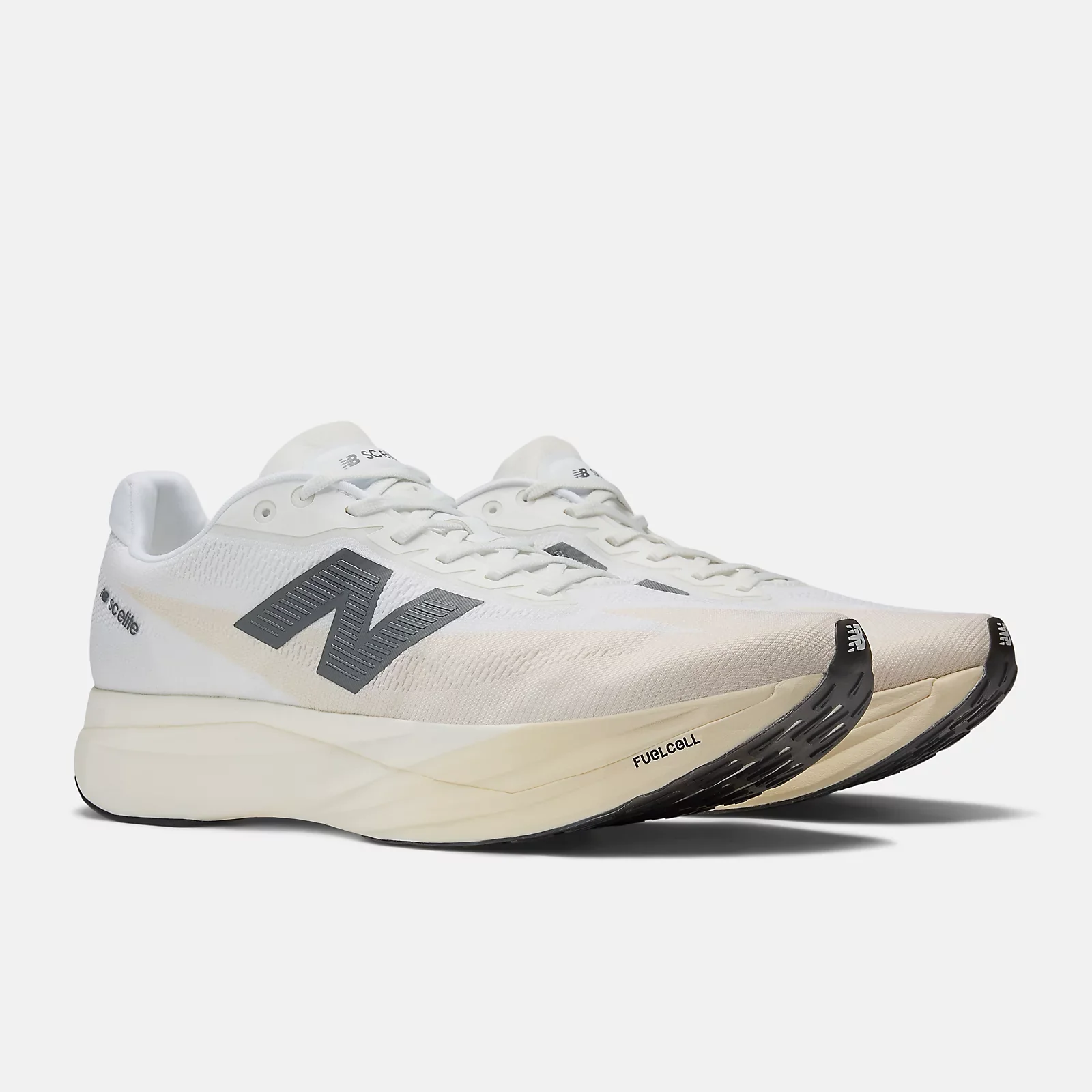 New Balance FuelCell SuperComp Elite v5 | Linen / Sea Salt / Shipyard | Mens - Ekiden Sports