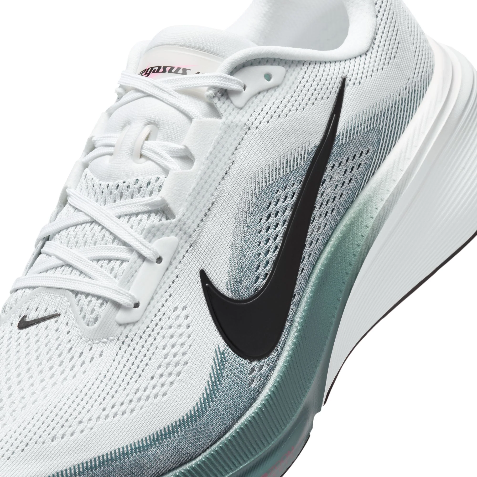 Nike Pegasus 42 | White / Mineral Slate / Hyper Pink / Black | Mens - Ekiden Sports