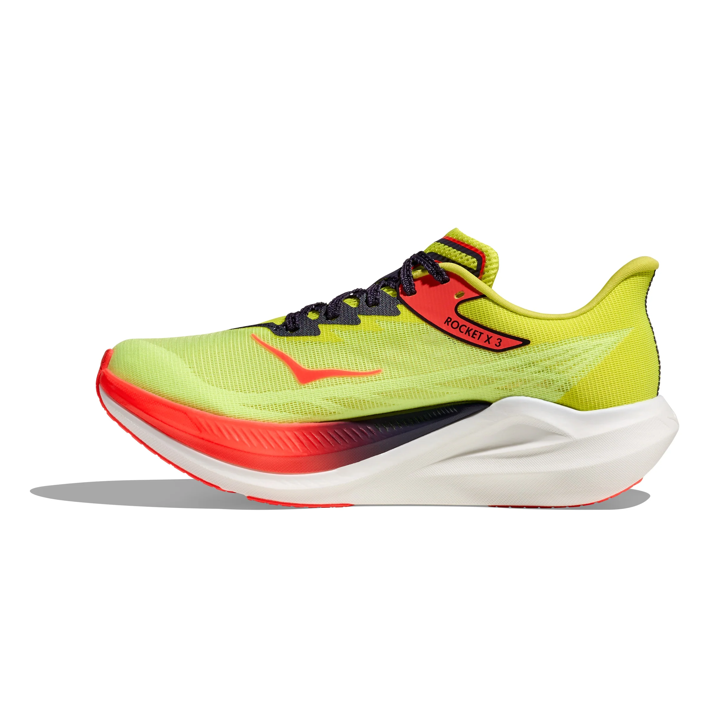 Hoka Rocket X 3 | Neon Yuzu / Squid Ink | Unisex - Ekiden Sports