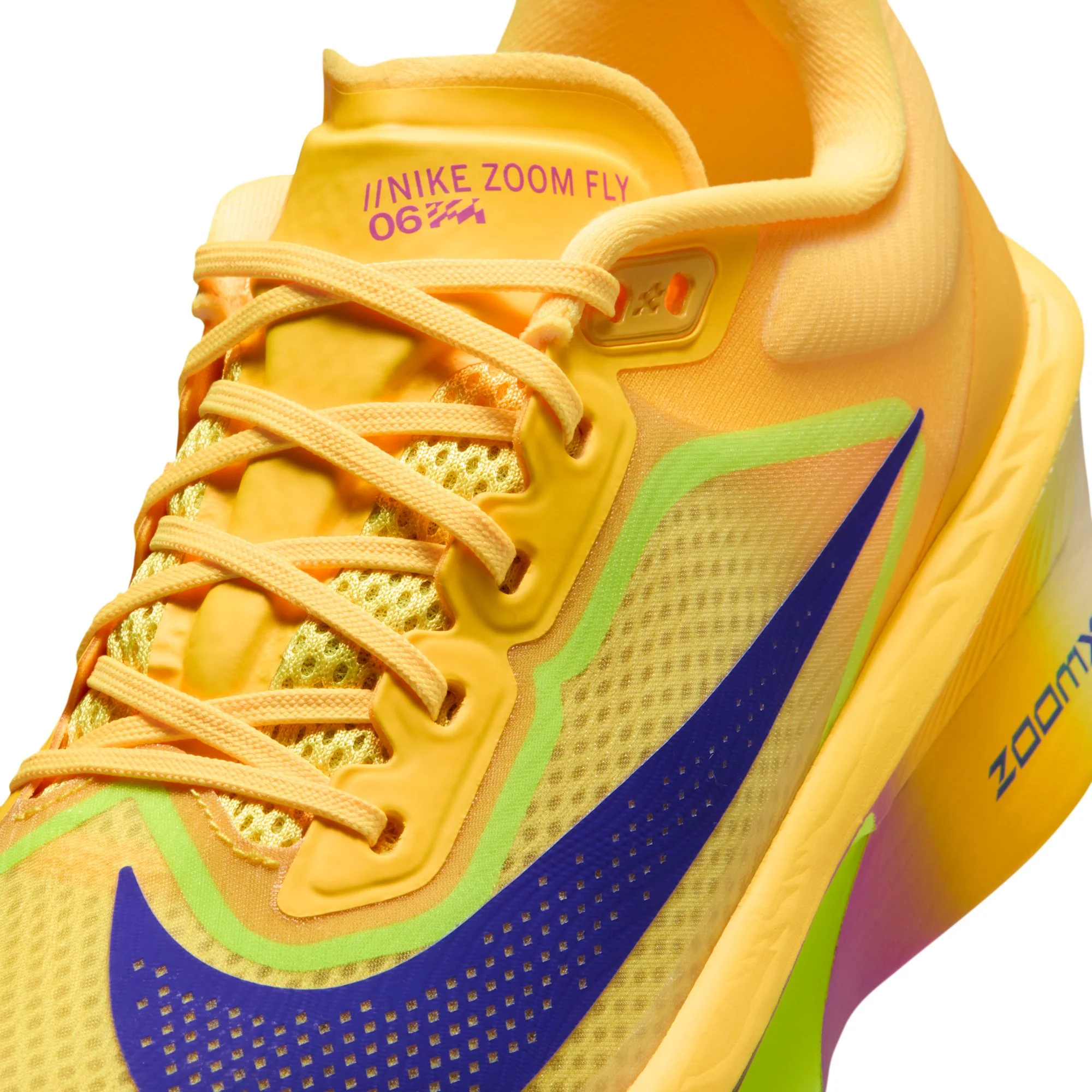 Nike Zoom Fly 6 | Citron Pulse / Indigo Burst / Volt Ice | Mens - Ekiden Sports