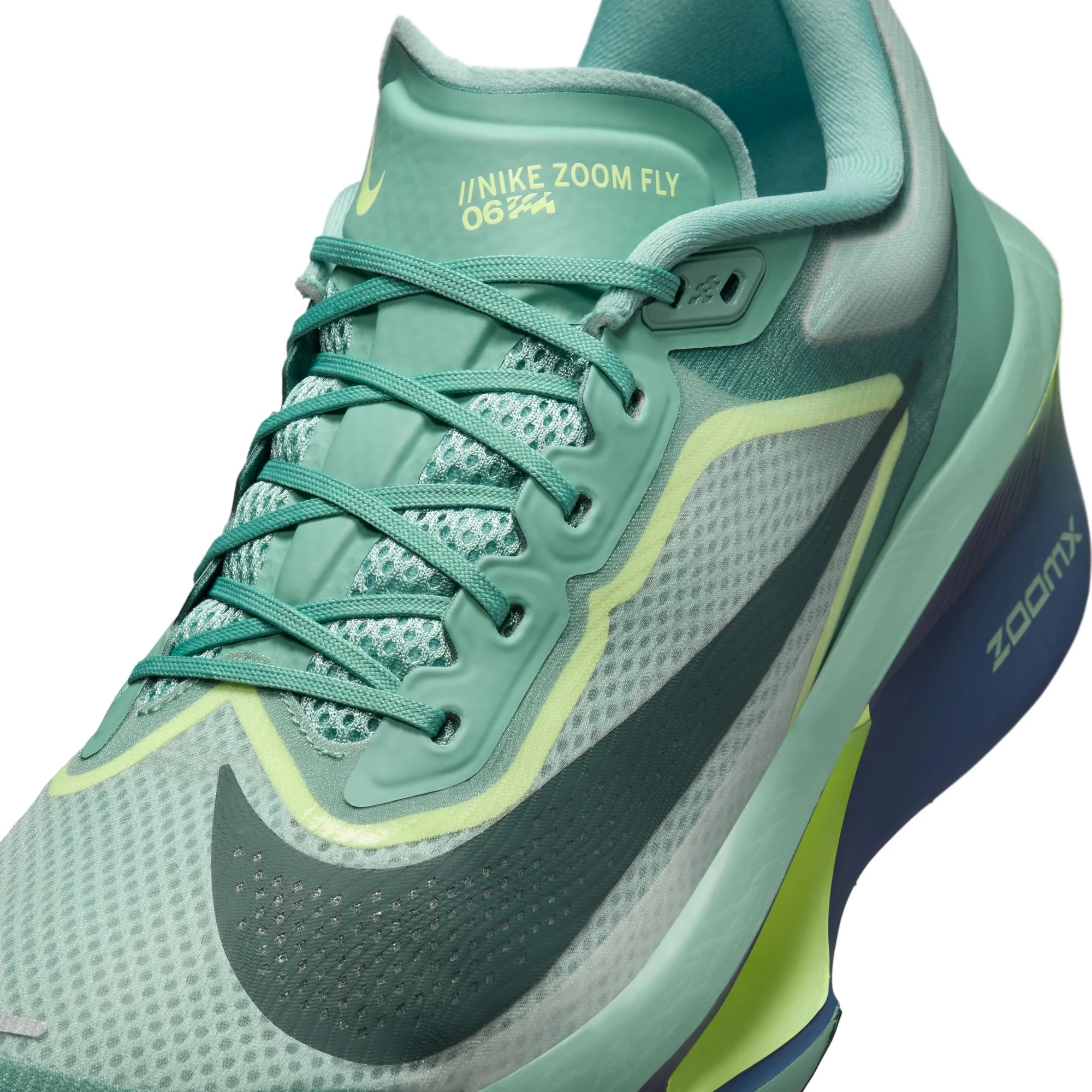Nike Zoom Fly 6 | Cannon / Seaweed / Light Silver / Cobalt | Mens - Ekiden Sports