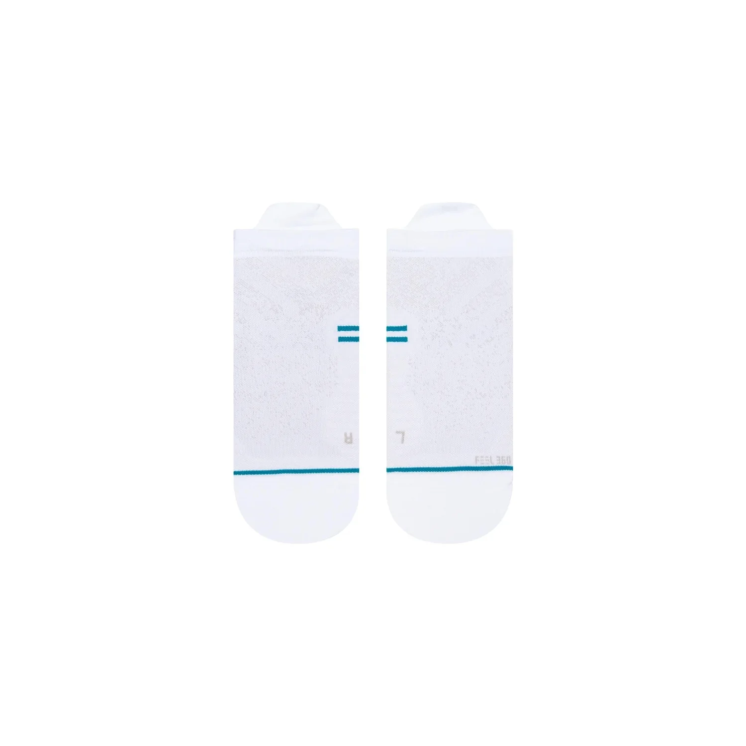 Stance Run UL Tab | Ultralight Cushion | Tab Length | White - Ekiden Sports