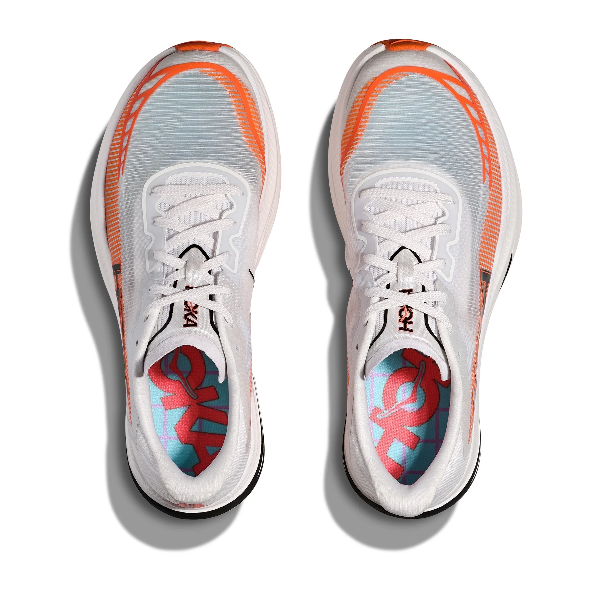 Hoka Cielo X1 2.0 | Frost / Lava | Unisex - Ekiden Sports