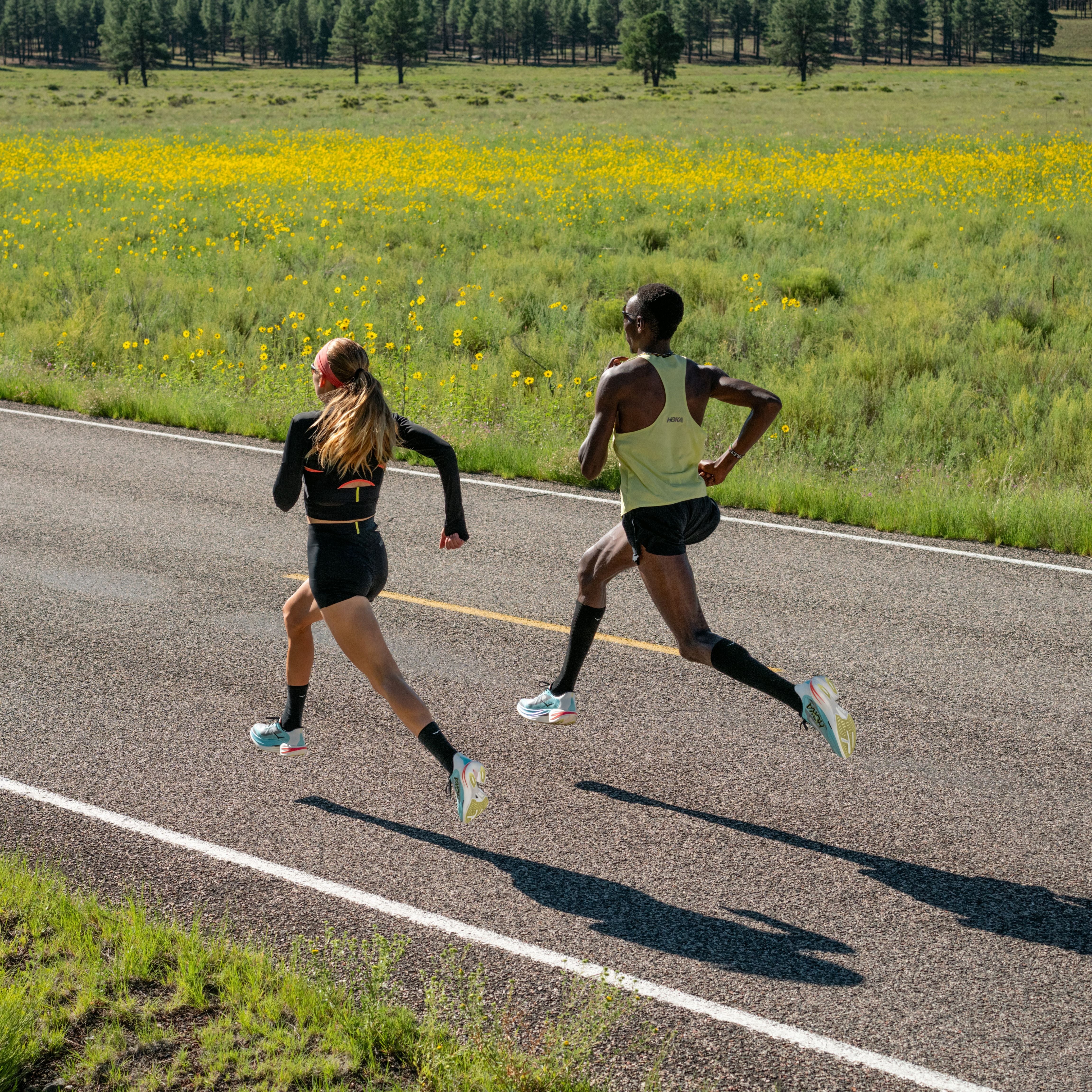 Hoka Cielo X1 2.0 | Frost / Black | Unisex - Ekiden Sports