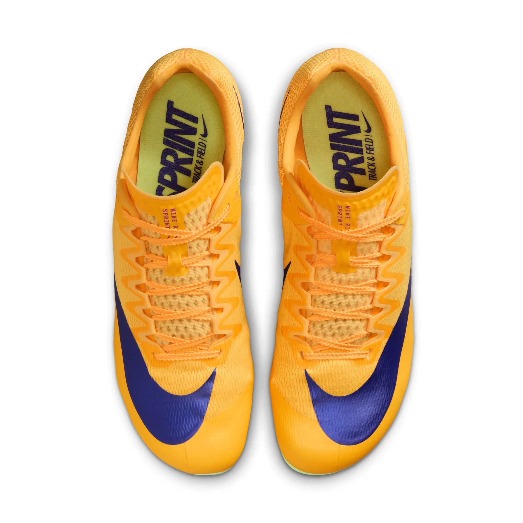Nike Zoom Rival Sprint Spikes | Citron Pulse / Indigo Burst / Hyper Violet | Unisex - Ekiden Sports