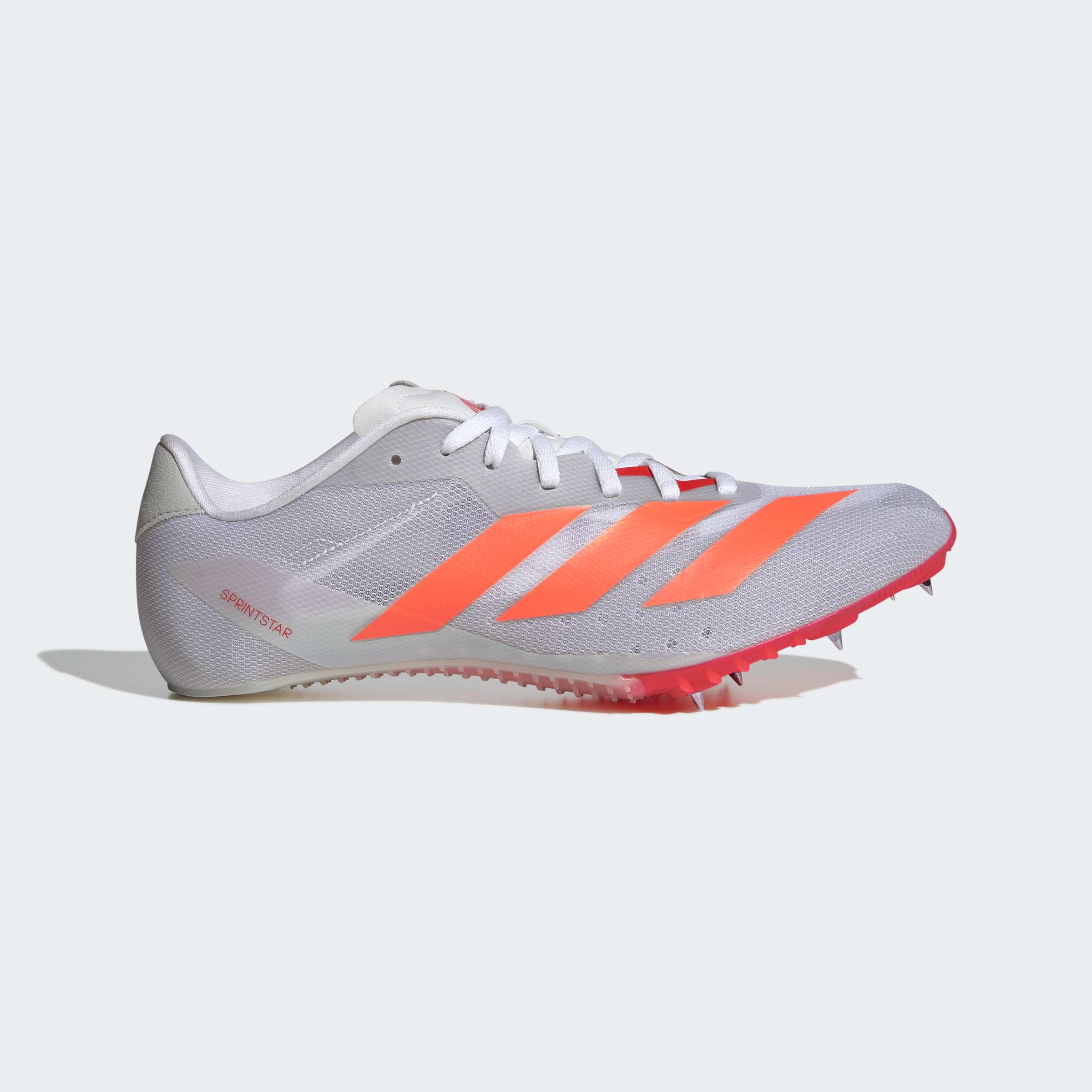 adidas Sprintstar Spikes | Cloud White / Lucid Orange / Lucid Red | Unisex - Ekiden Sports